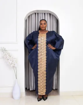 African Kaftan Boubou Bubu Maxi Dress - Imade