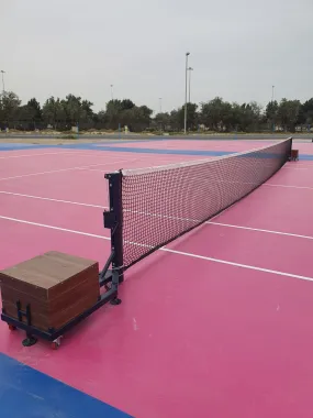 Aluminium Tennis Post - Movable