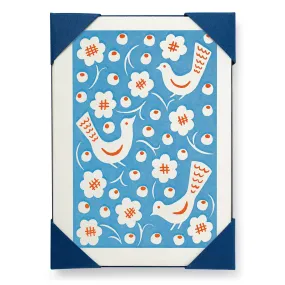 Ariana Blue Bird Pattern Cards