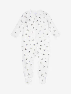 Baby Boys Bear Print Babygrow