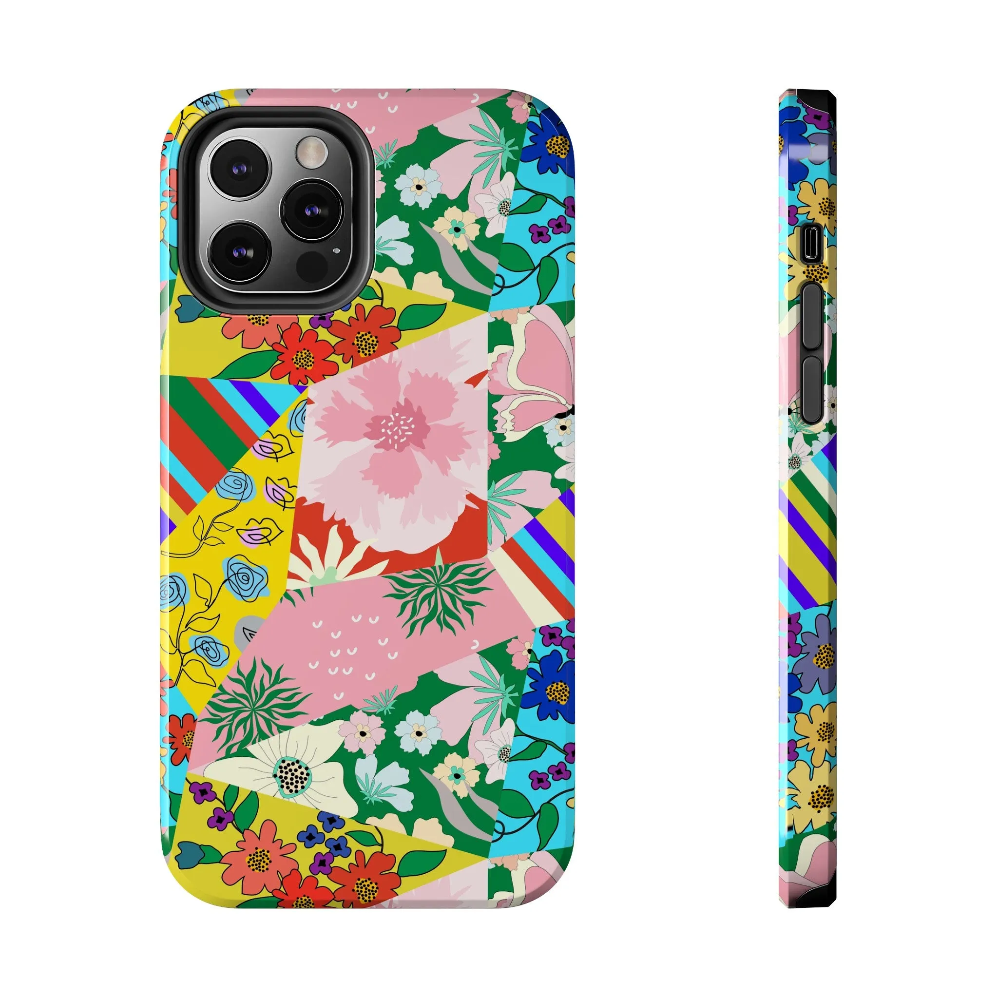 Beach Day, My Way | Floral Patch Case