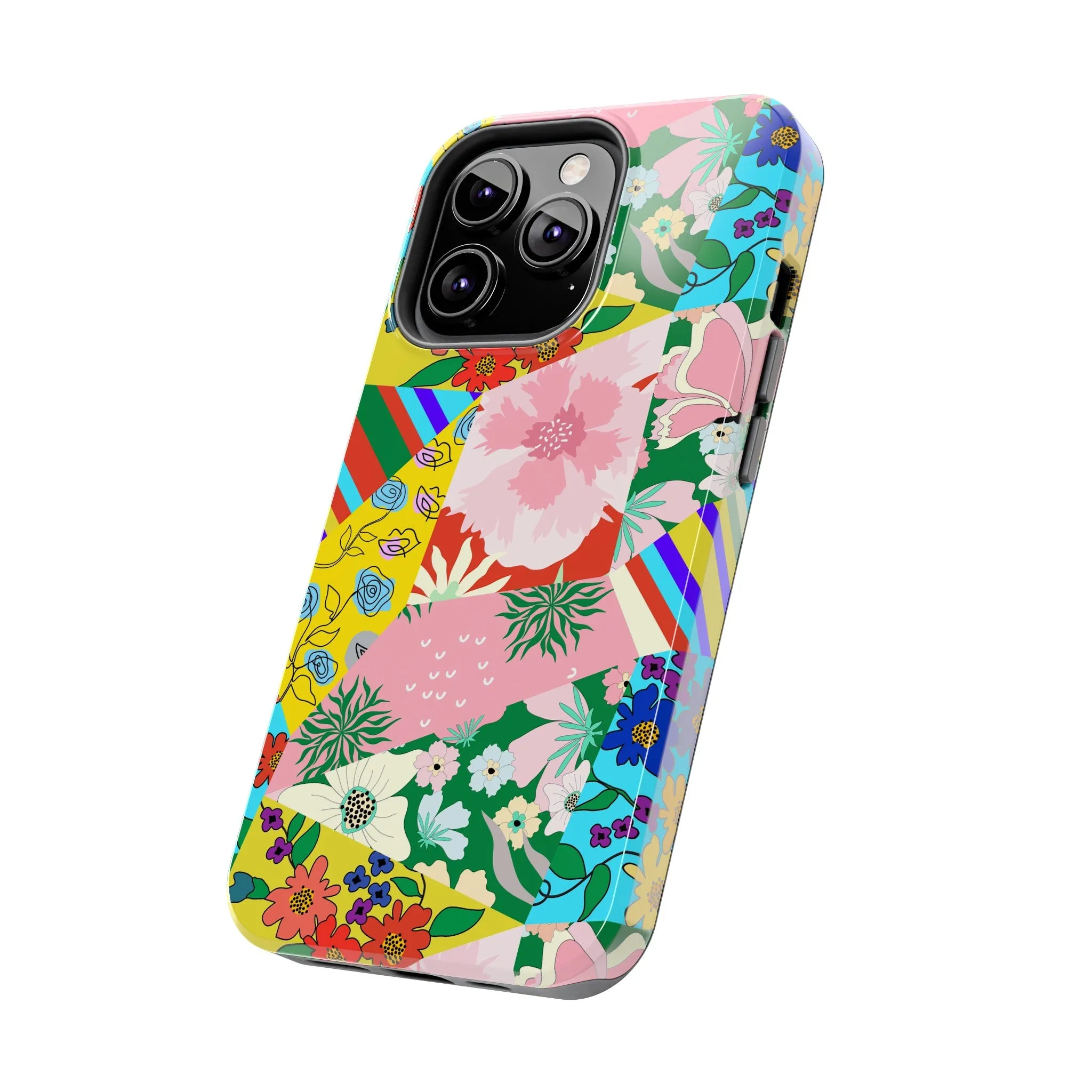 Beach Day, My Way | Floral Patch Case