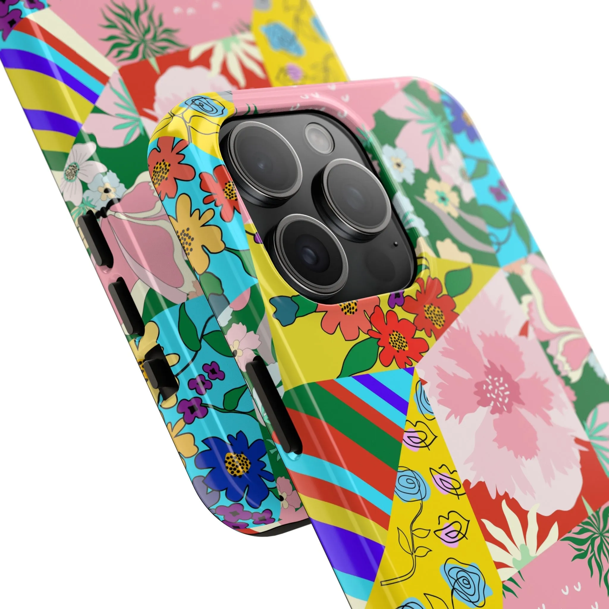 Beach Day, My Way | Floral Patch Case