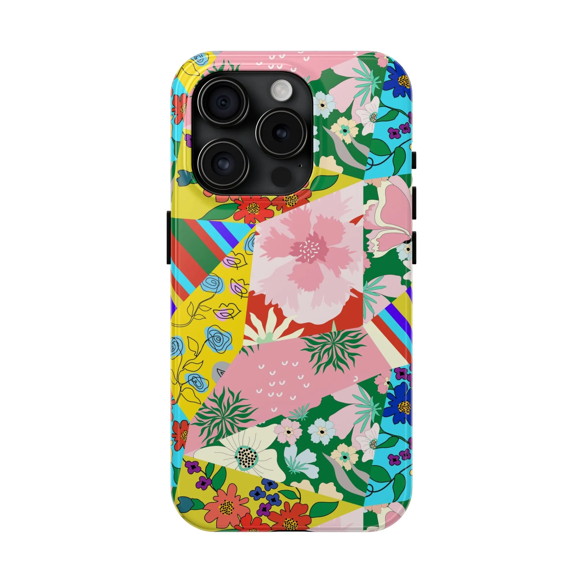 Beach Day, My Way | Floral Patch Case