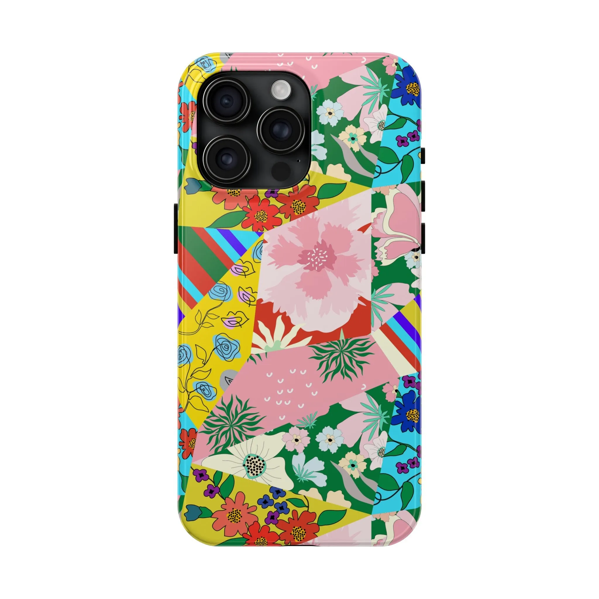 Beach Day, My Way | Floral Patch Case