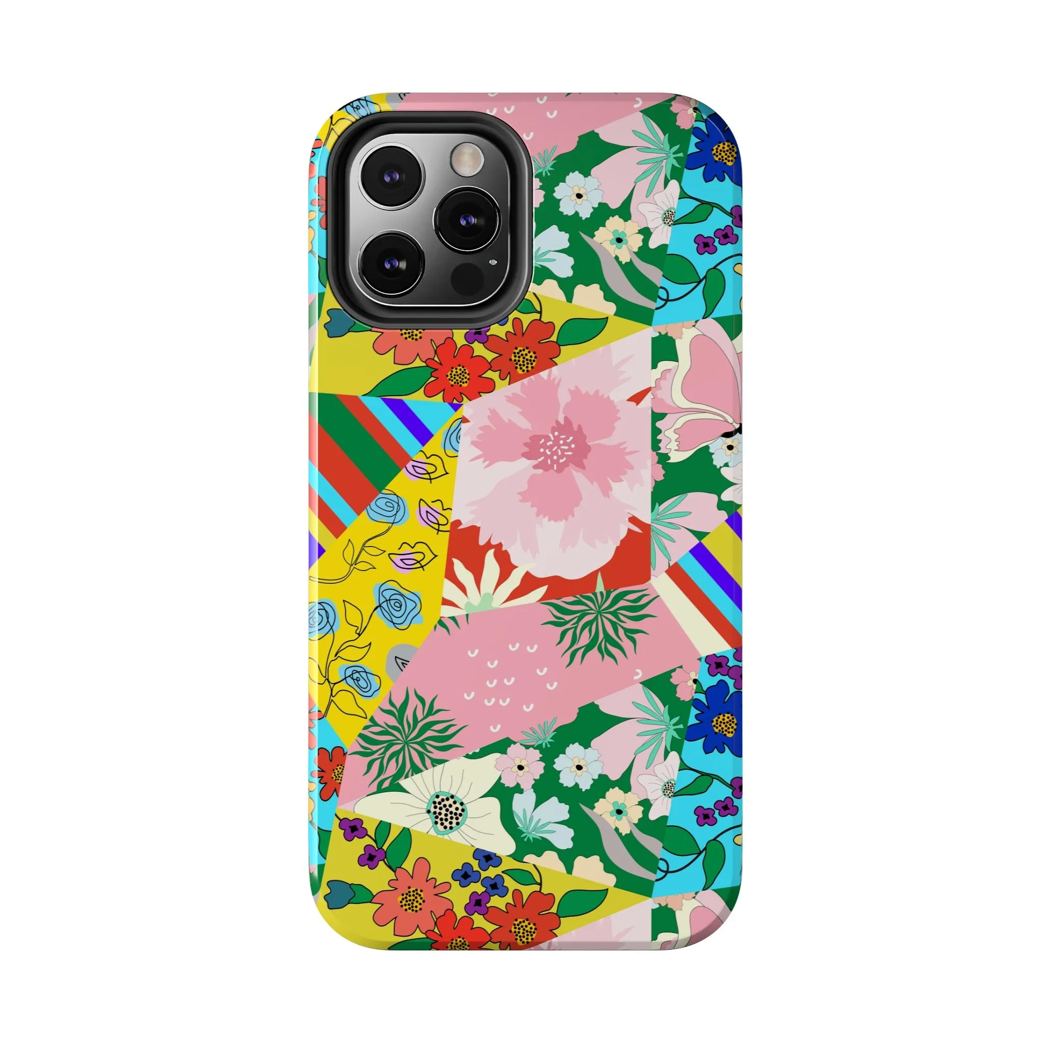 Beach Day, My Way | Floral Patch Case