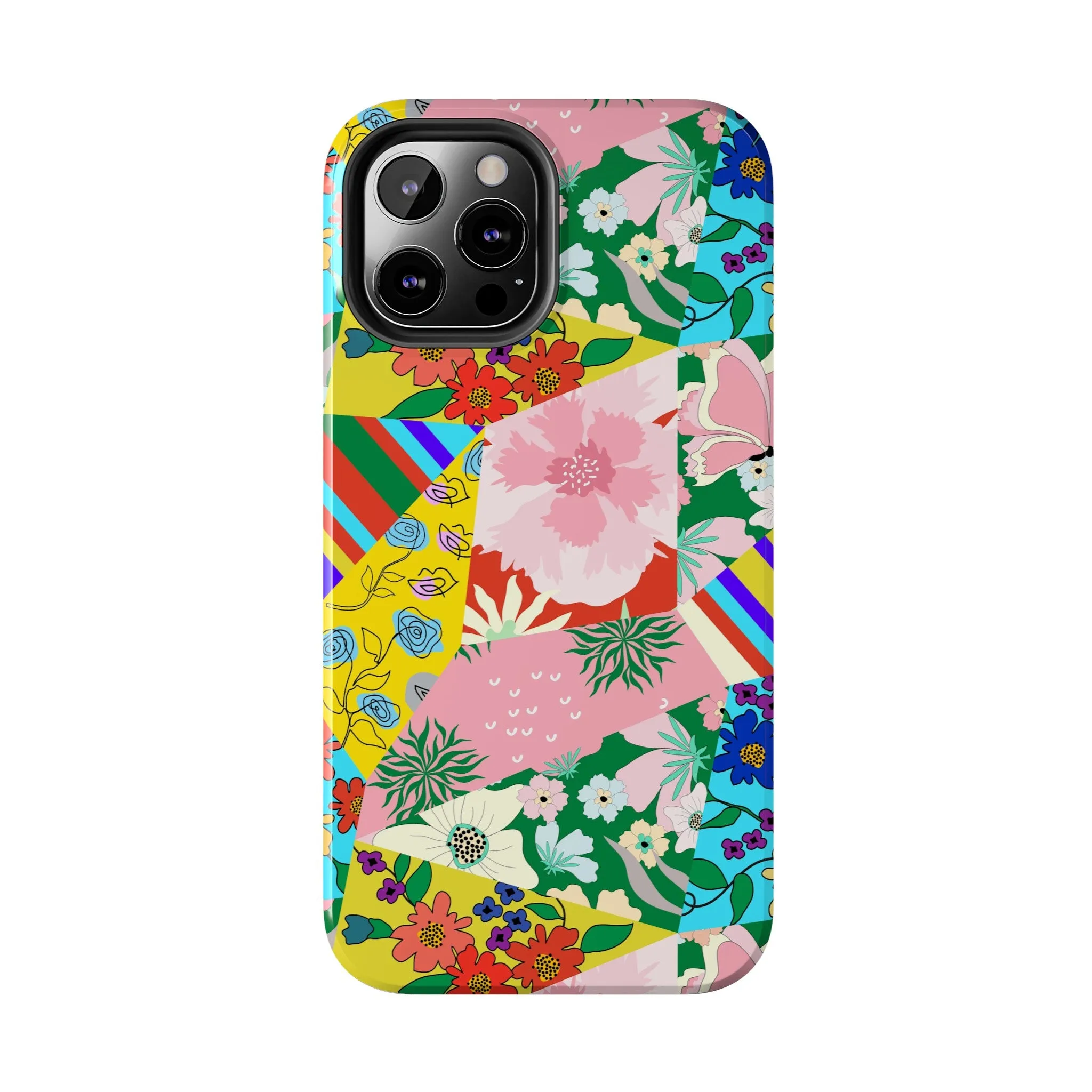 Beach Day, My Way | Floral Patch Case