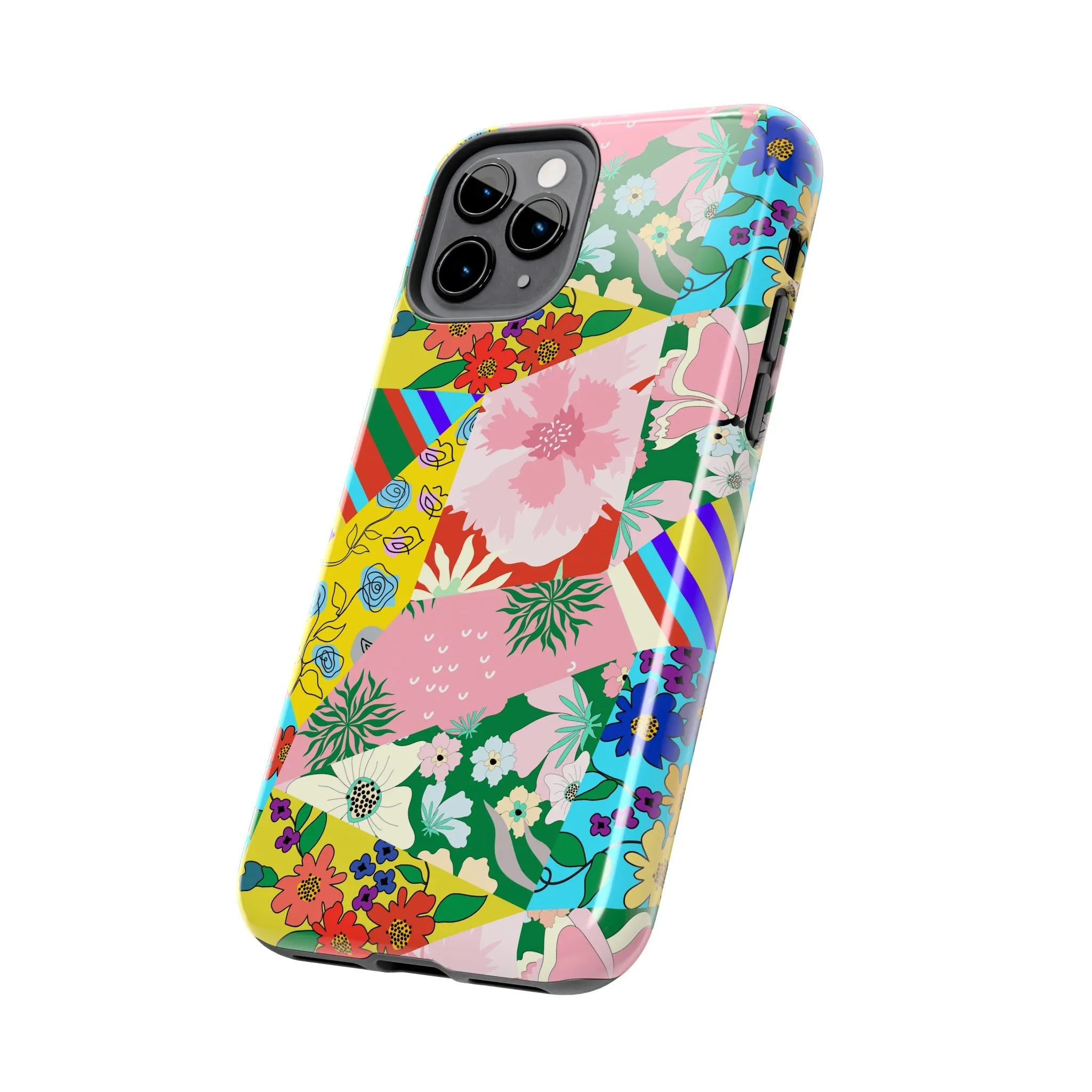 Beach Day, My Way | Floral Patch Case