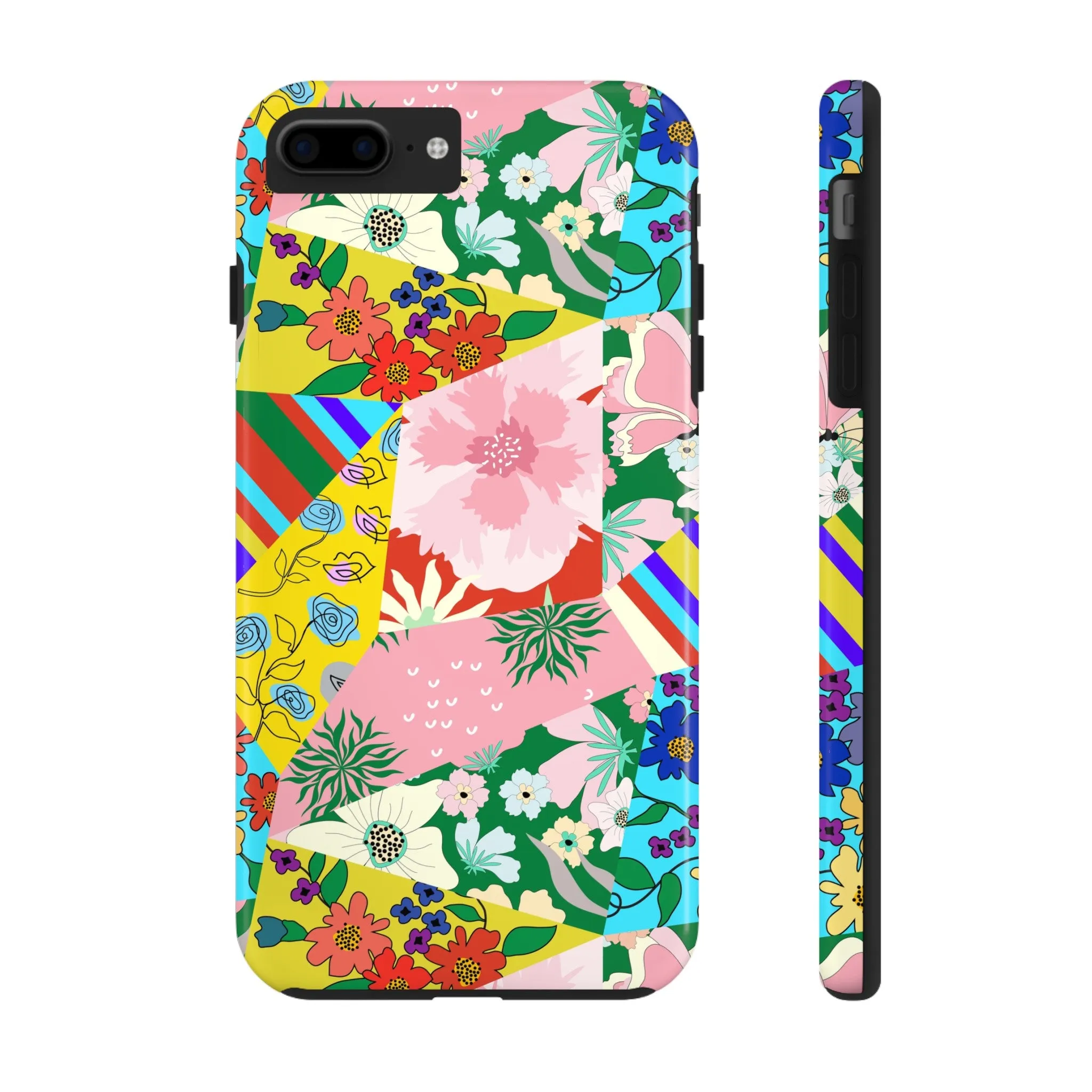 Beach Day, My Way | Floral Patch Case