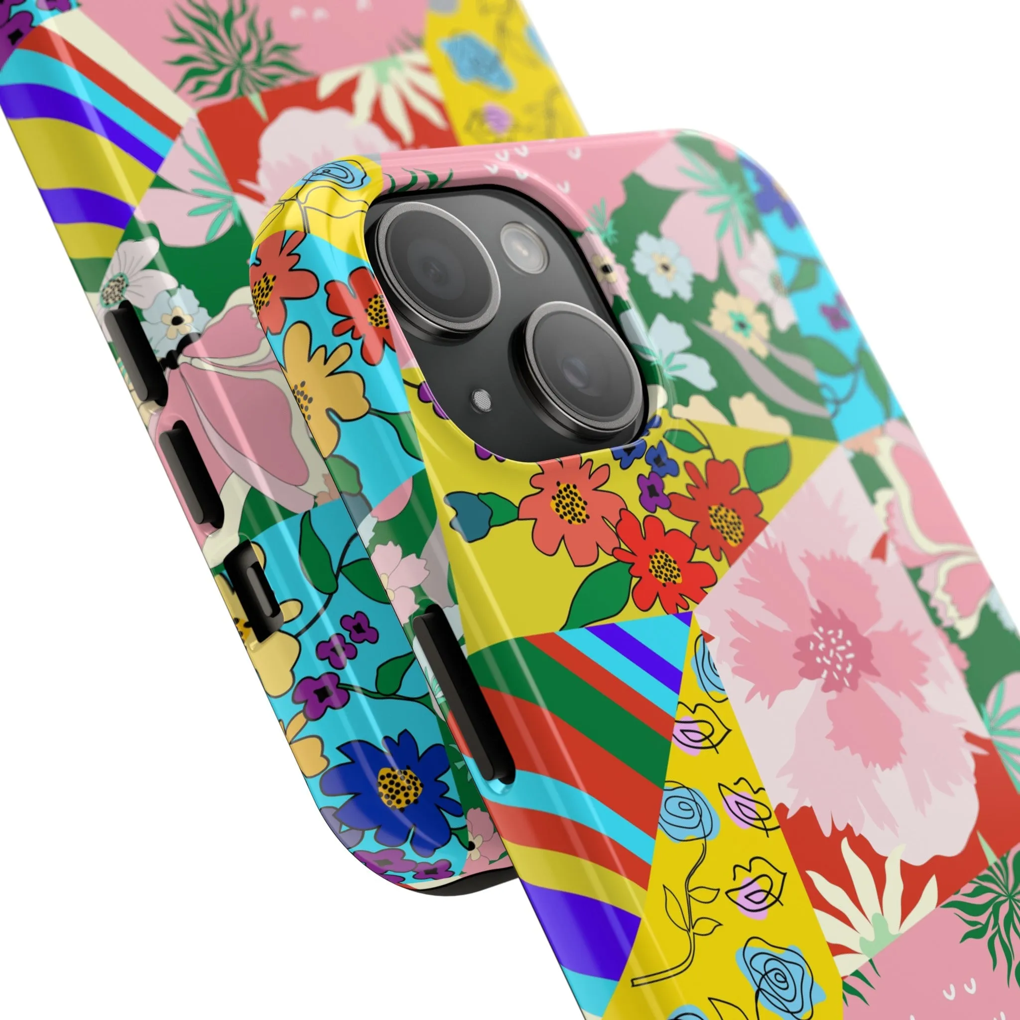 Beach Day, My Way | Floral Patch Case