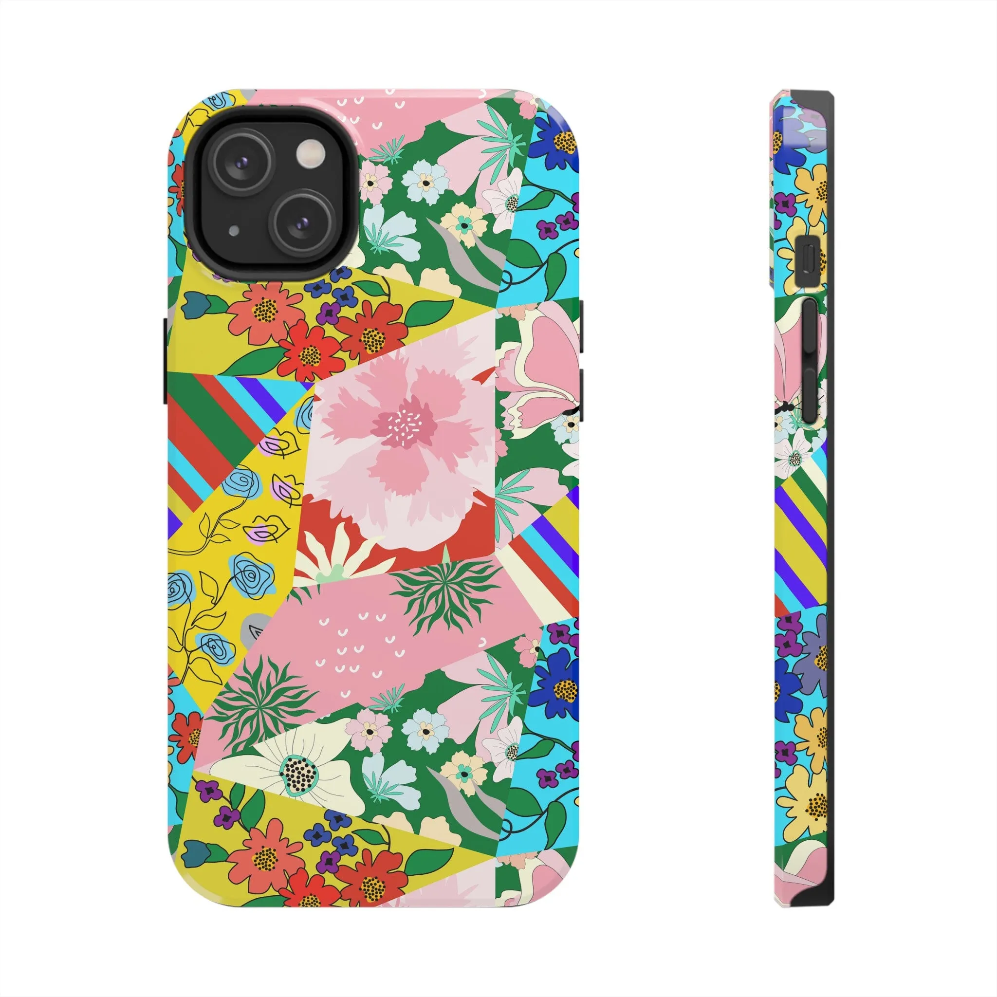 Beach Day, My Way | Floral Patch Case