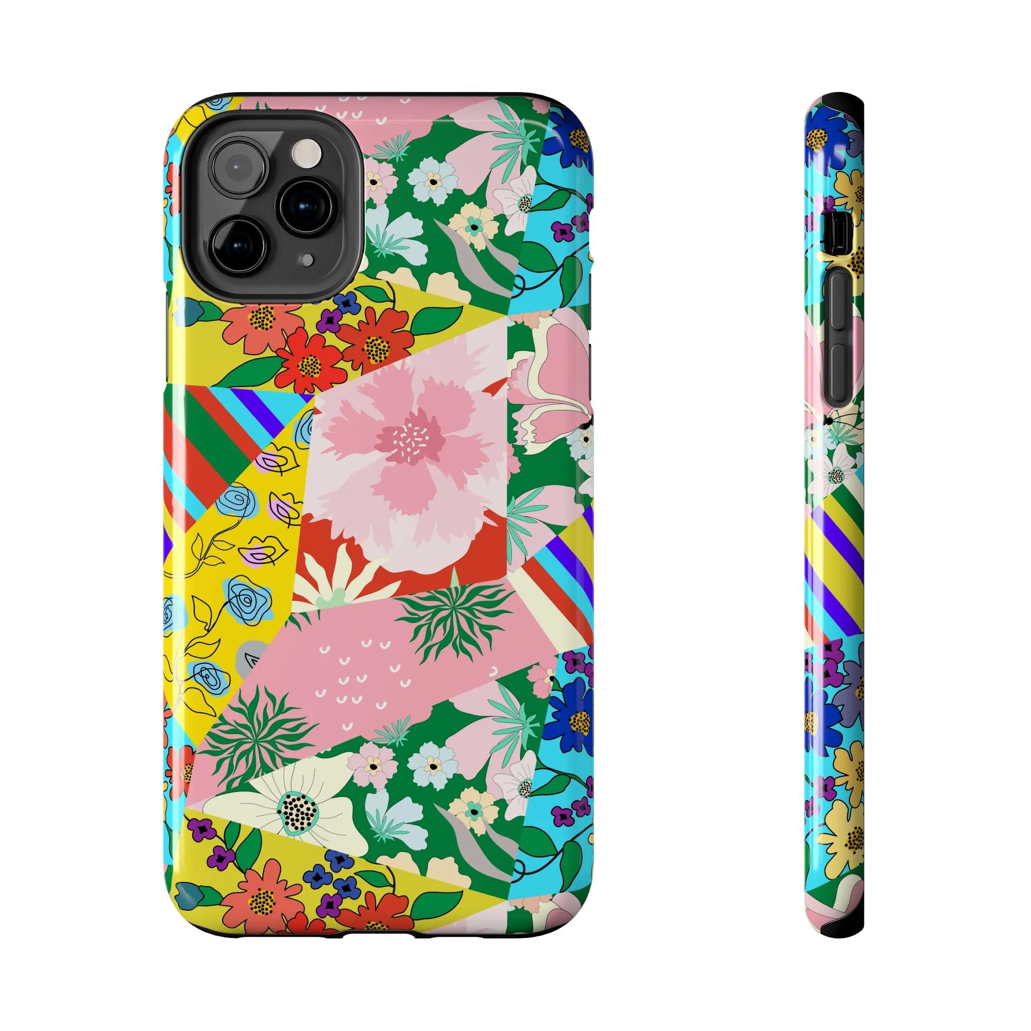 Beach Day, My Way | Floral Patch Case