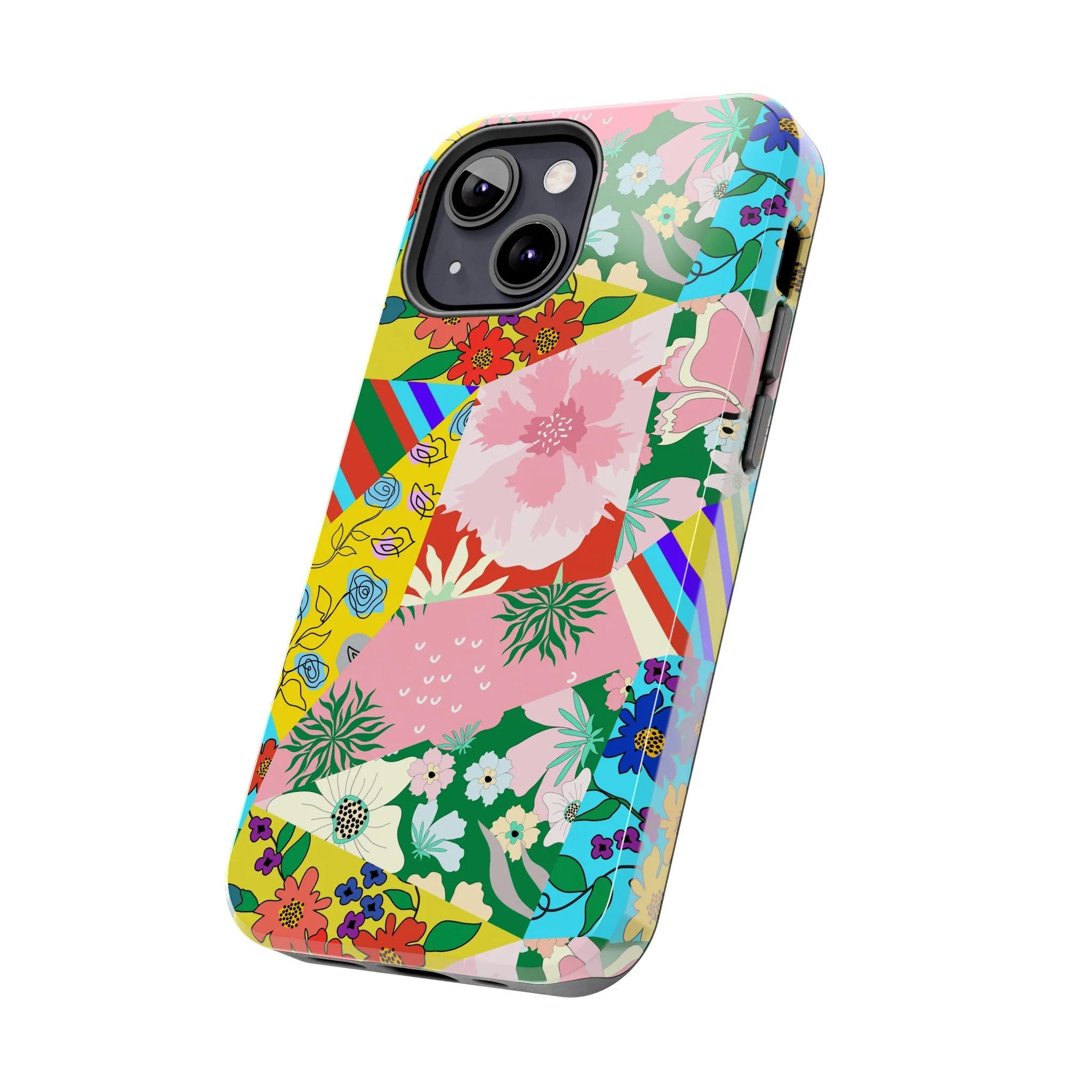 Beach Day, My Way | Floral Patch Case