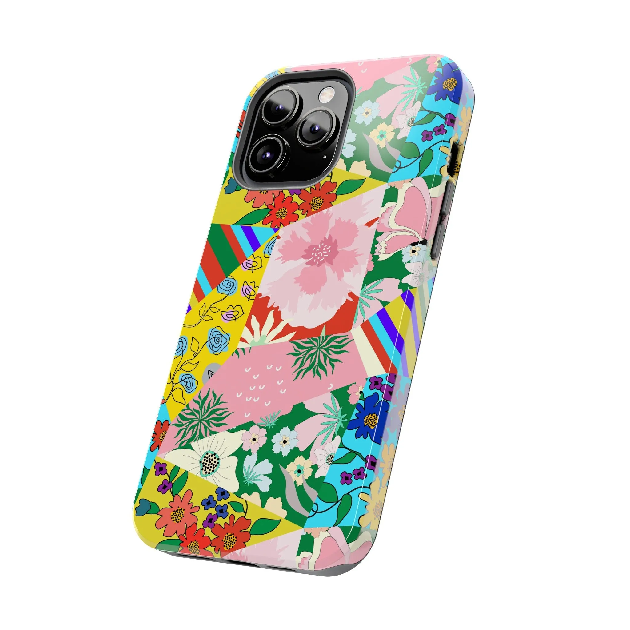 Beach Day, My Way | Floral Patch Case