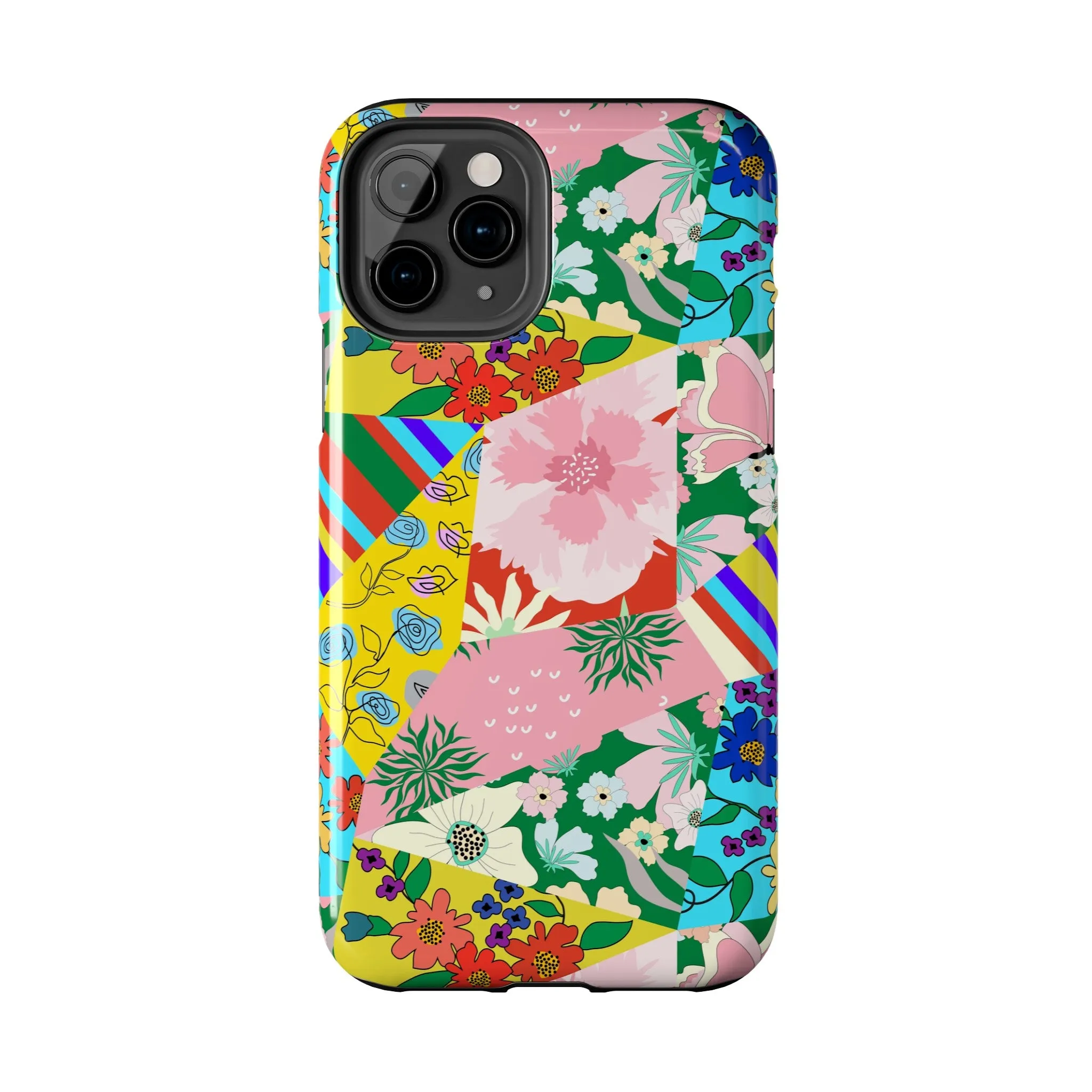 Beach Day, My Way | Floral Patch Case