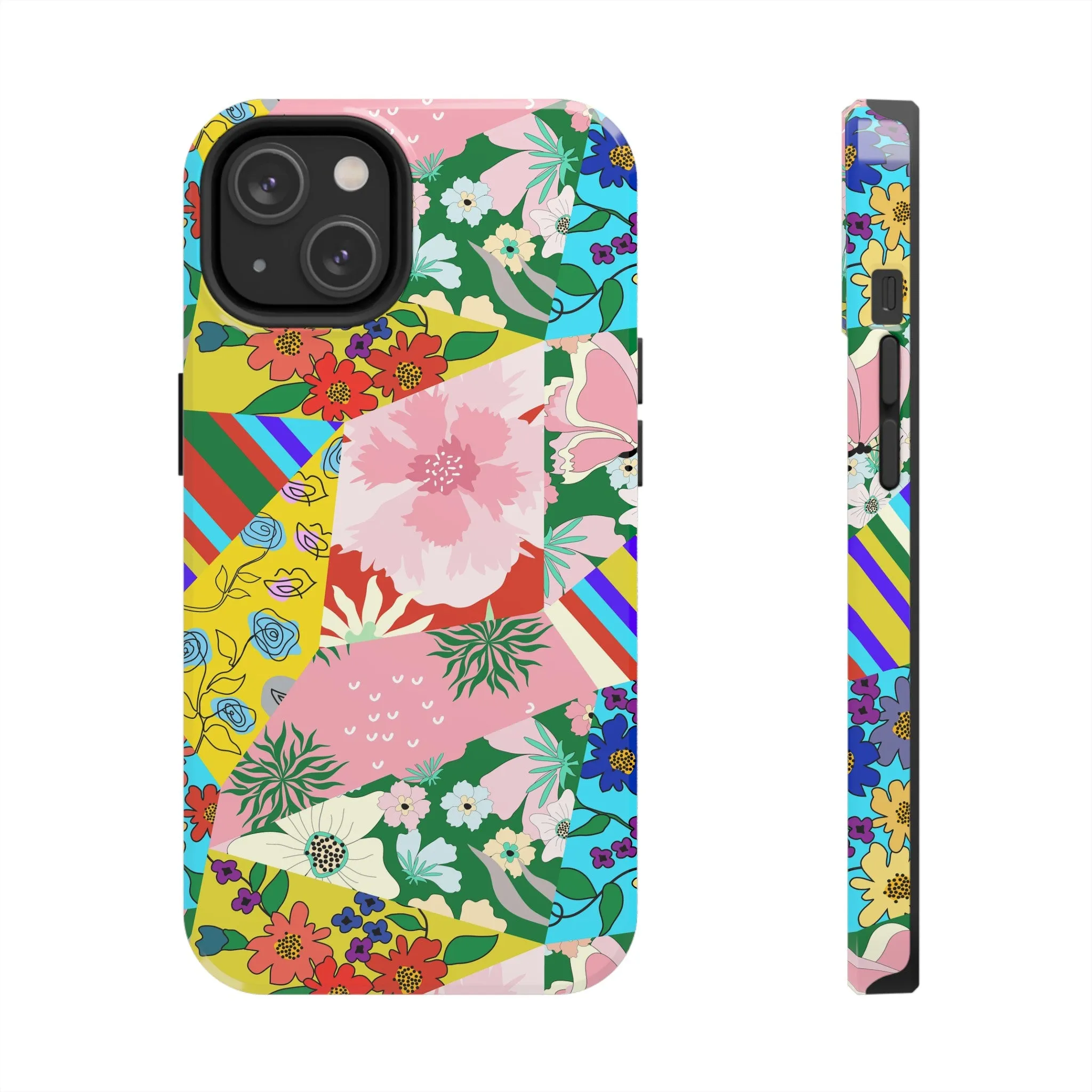 Beach Day, My Way | Floral Patch Case