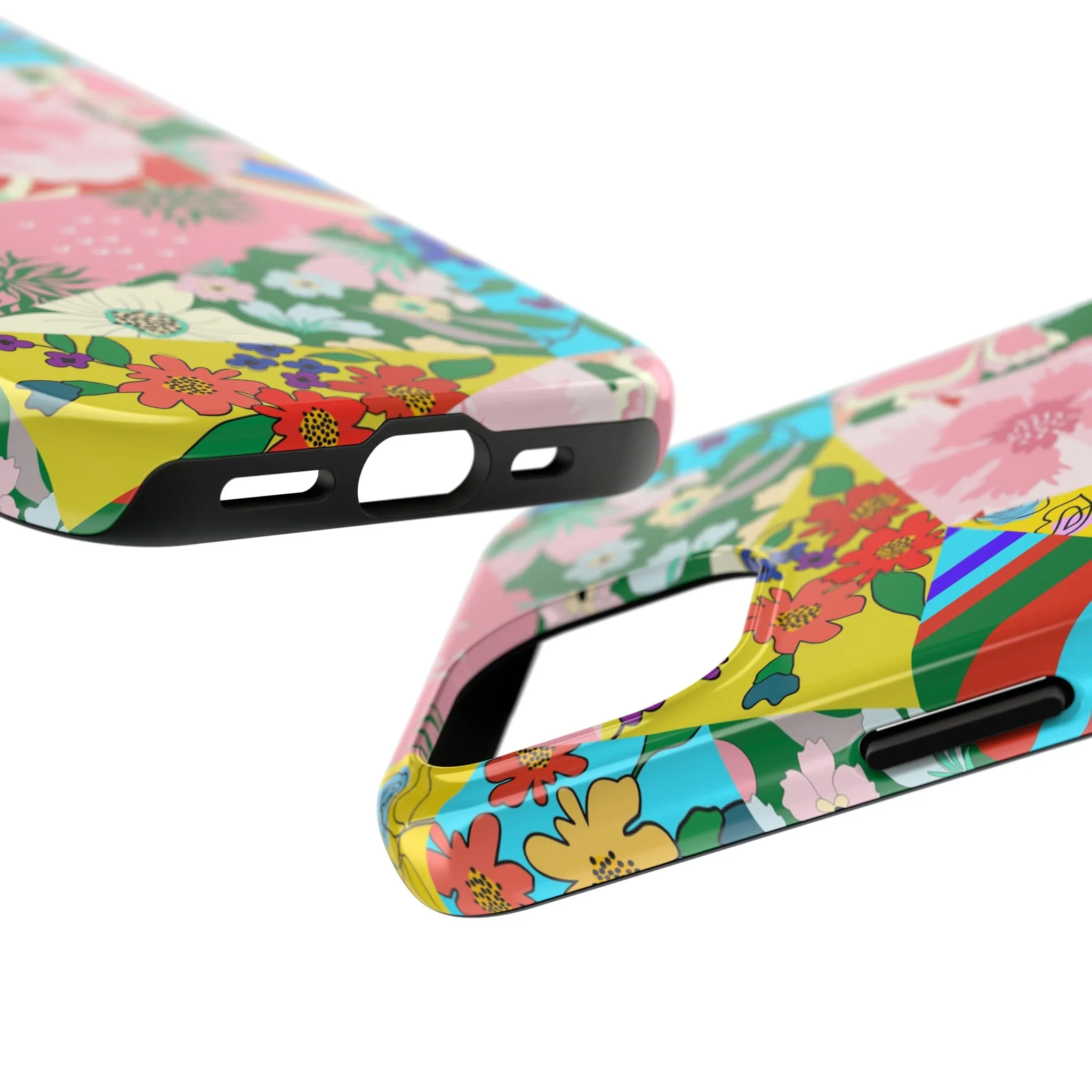 Beach Day, My Way | Floral Patch Case