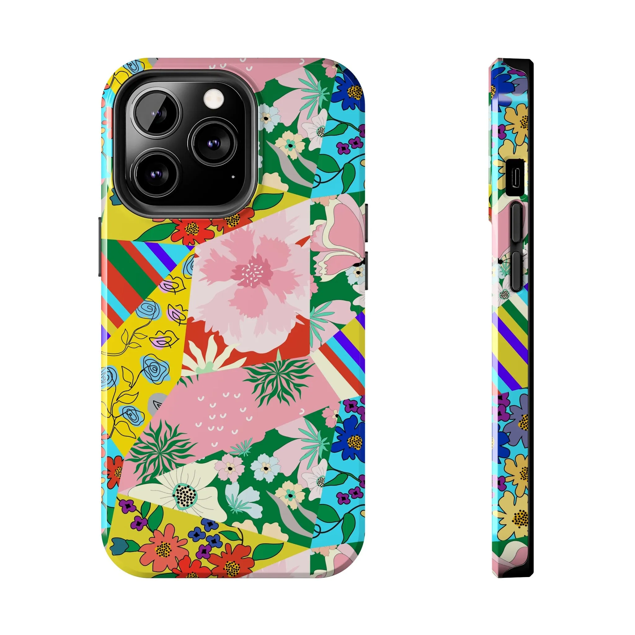 Beach Day, My Way | Floral Patch Case