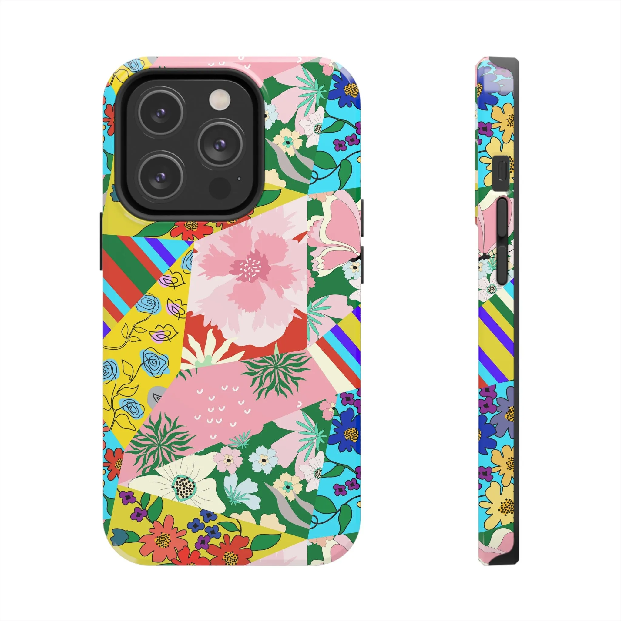 Beach Day, My Way | Floral Patch Case