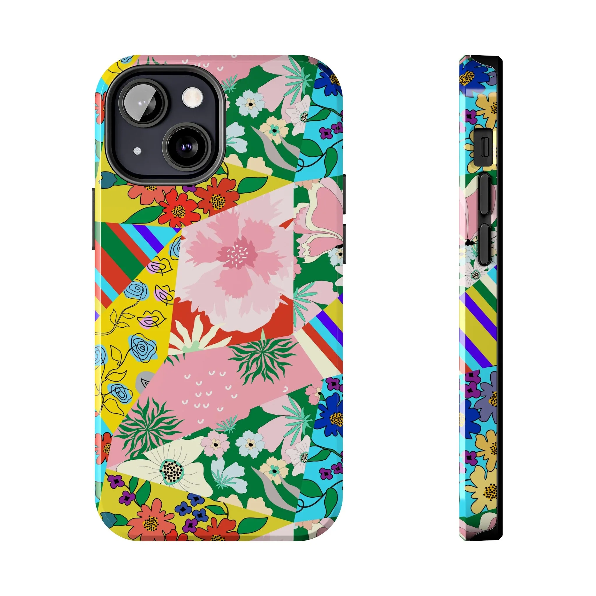 Beach Day, My Way | Floral Patch Case