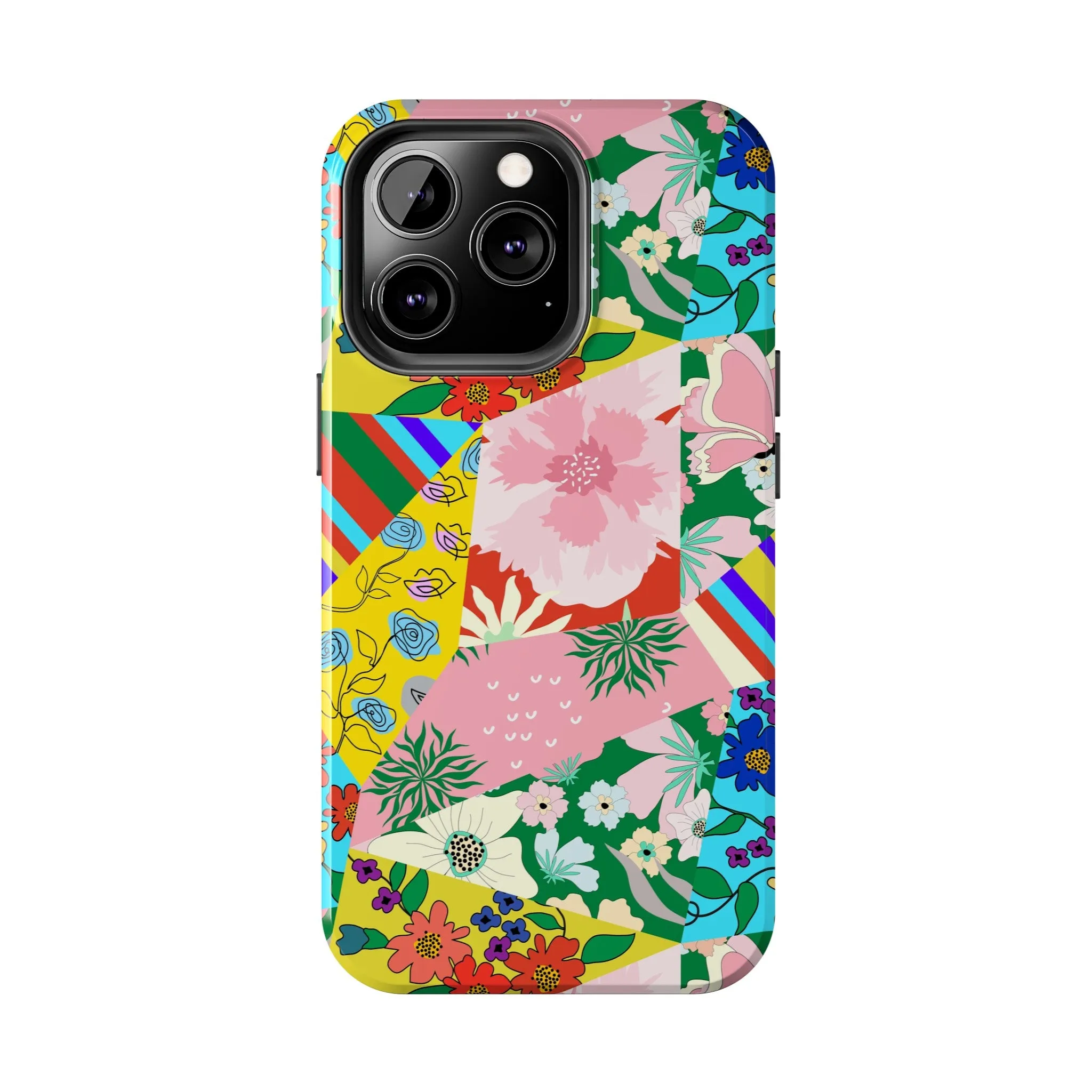 Beach Day, My Way | Floral Patch Case