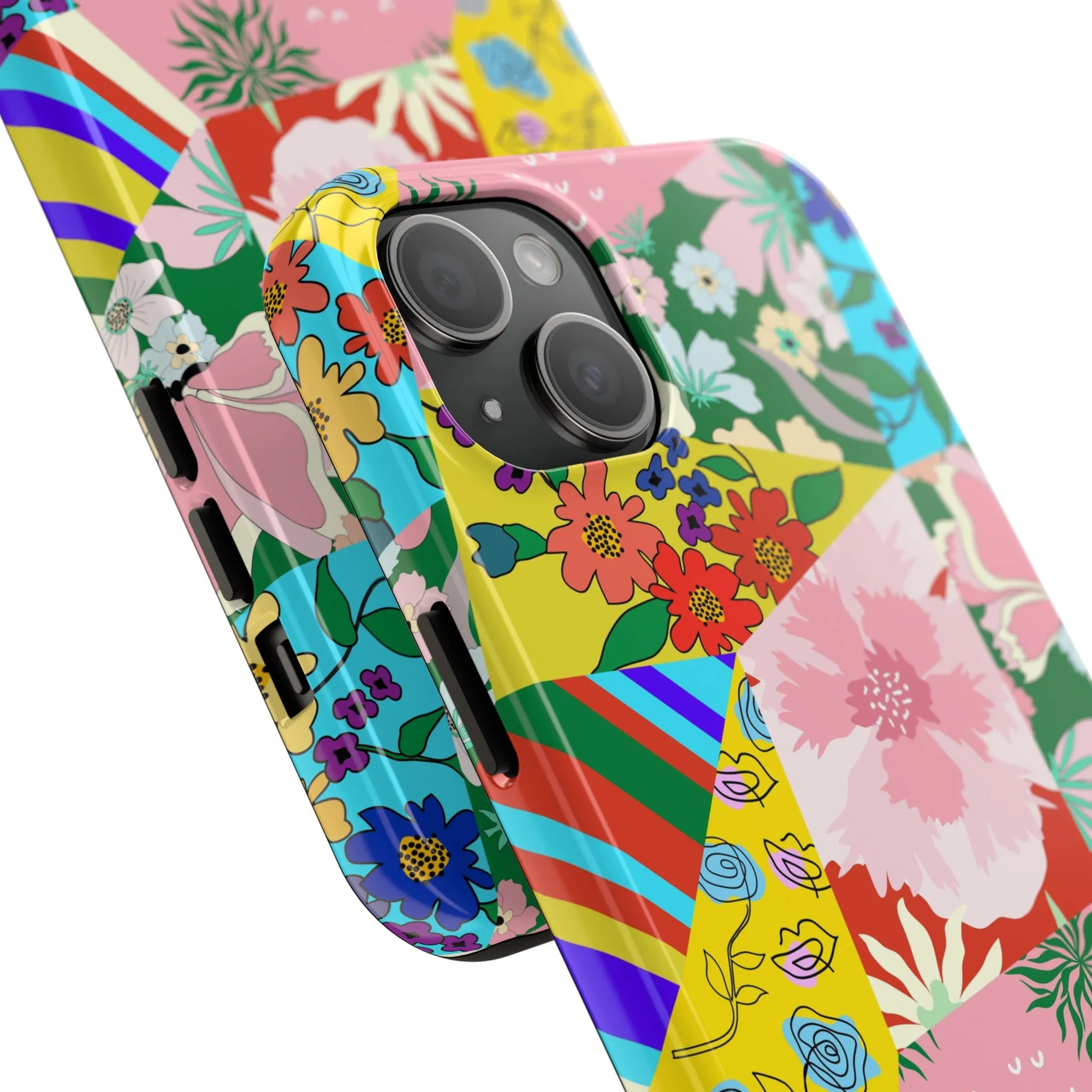 Beach Day, My Way | Floral Patch Case