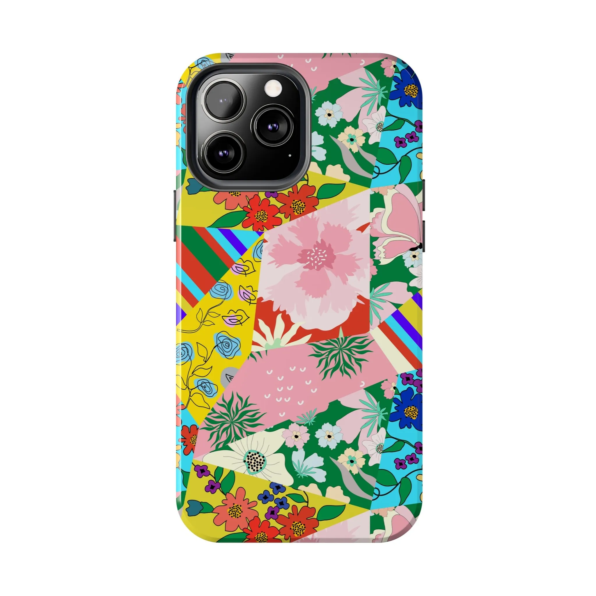 Beach Day, My Way | Floral Patch Case