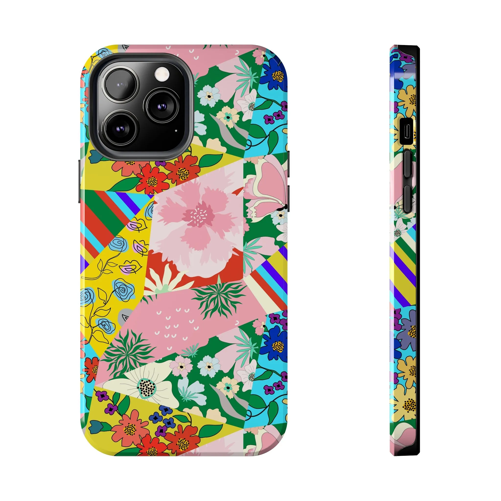 Beach Day, My Way | Floral Patch Case