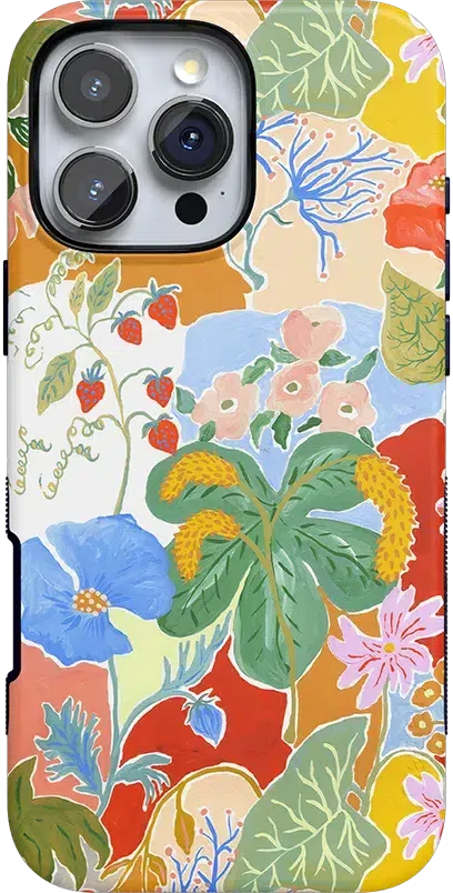 Botanical Blooms | Floral Patchwork Case