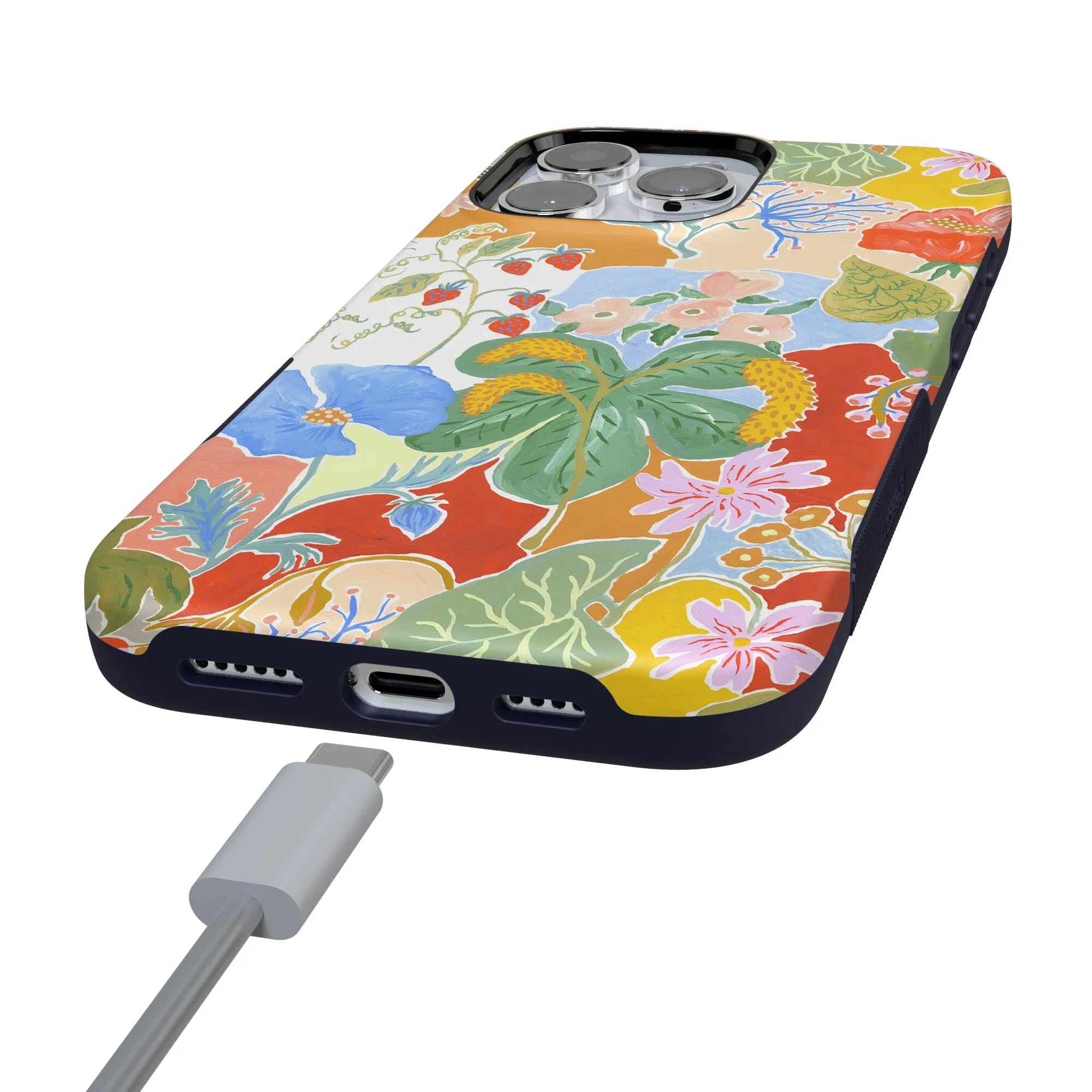 Botanical Blooms | Floral Patchwork Case