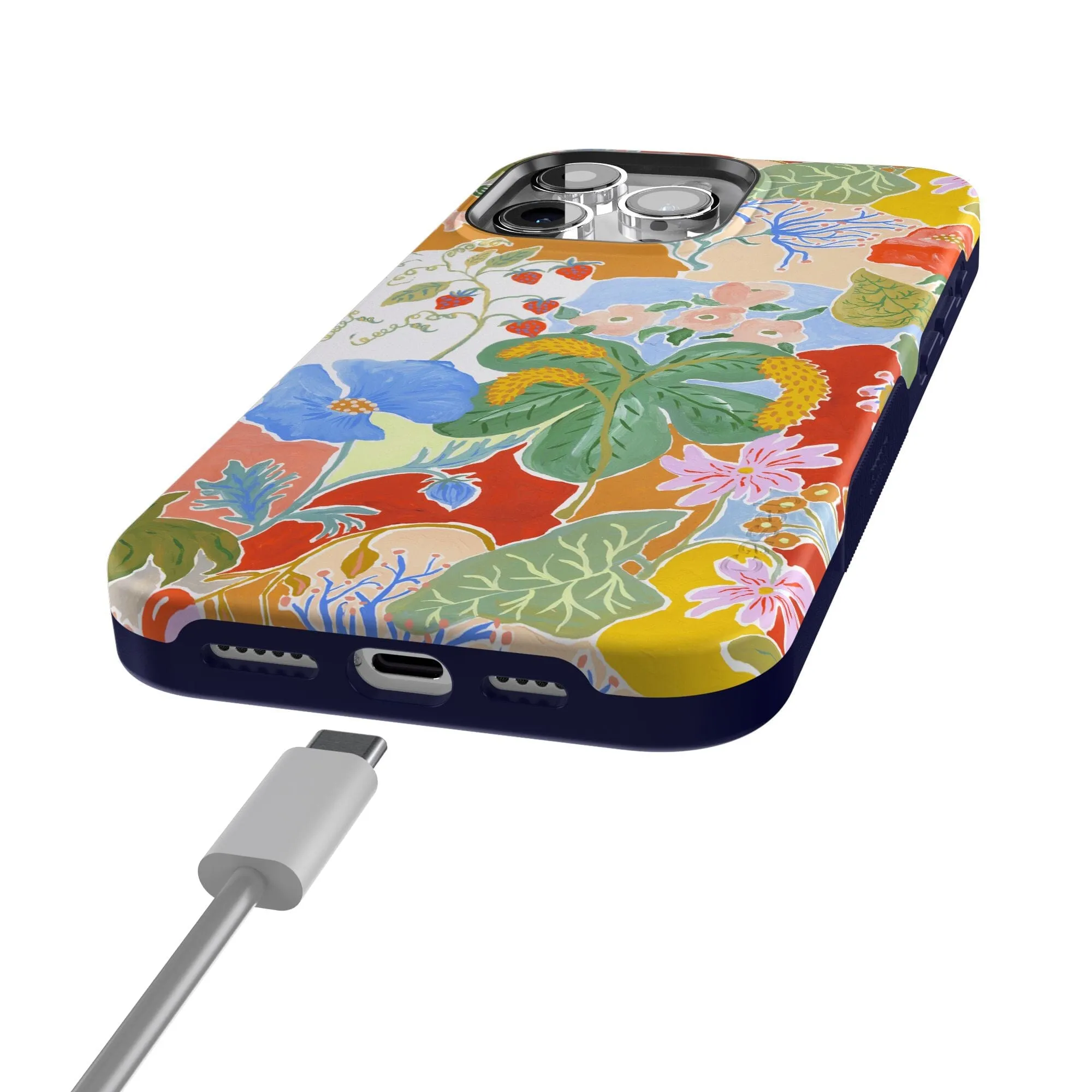 Botanical Blooms | Floral Patchwork Case