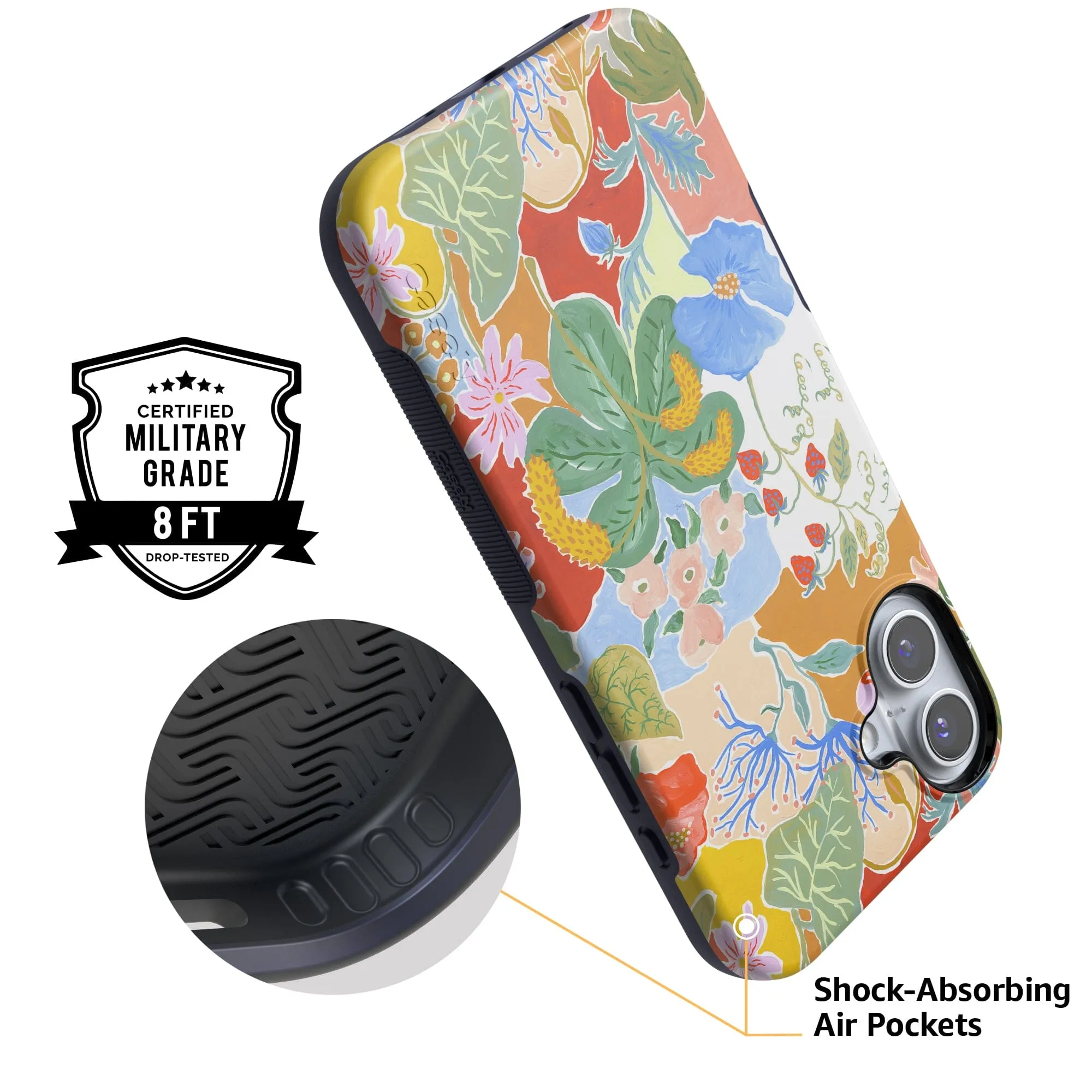 Botanical Blooms | Floral Patchwork Case