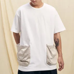 Boysnextdoor Oversize Patchwork Tshirt White