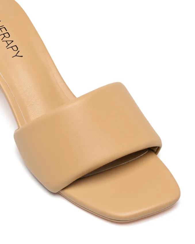 Copy of Luxe Mule Heel - Caramel