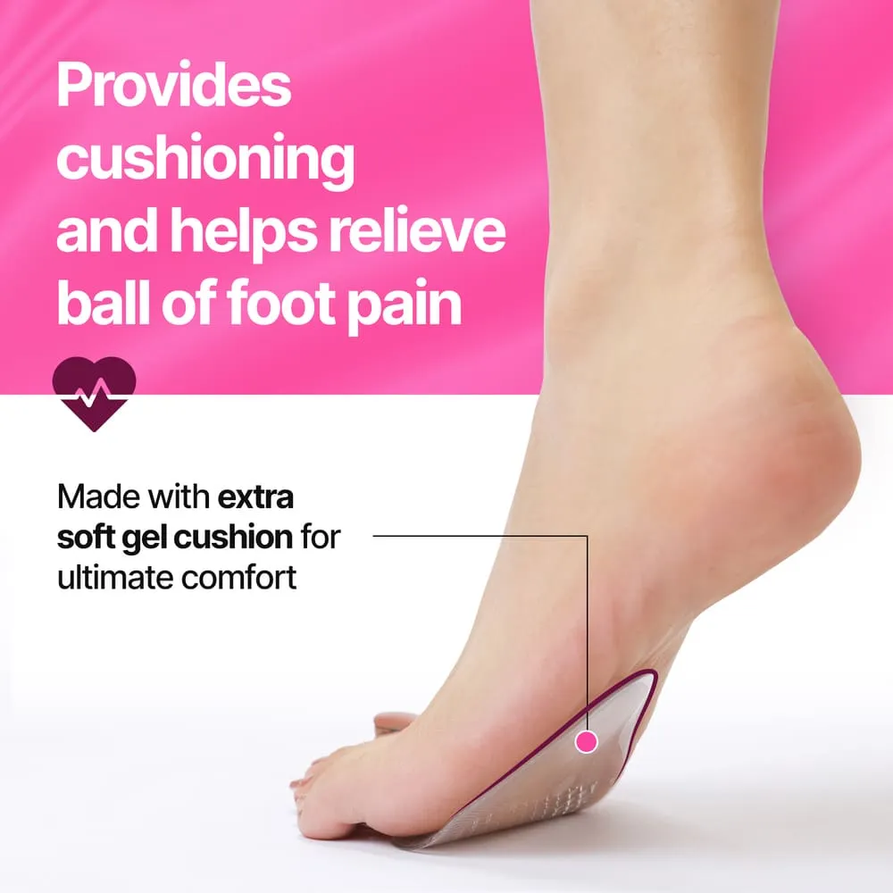 Frido Ouch Free High Heels Ball of Foot Cushions