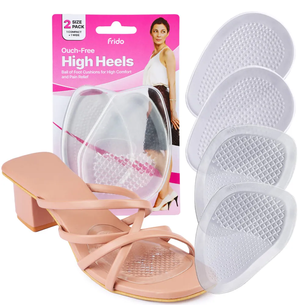 Frido Ouch Free High Heels Ball of Foot Cushions