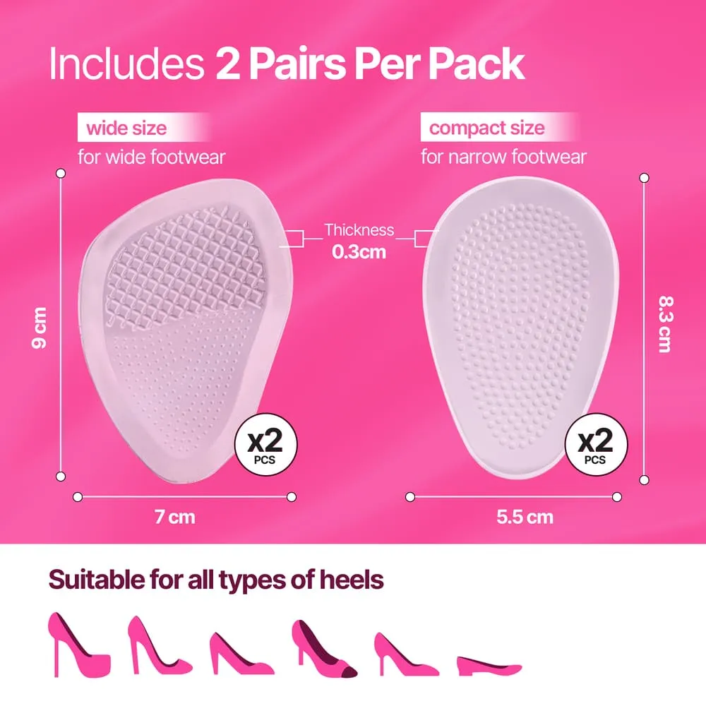 Frido Ouch Free High Heels Ball of Foot Cushions