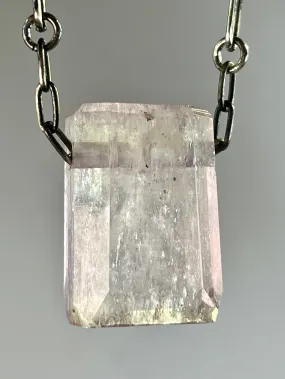 Kunzite Crystal Necklace