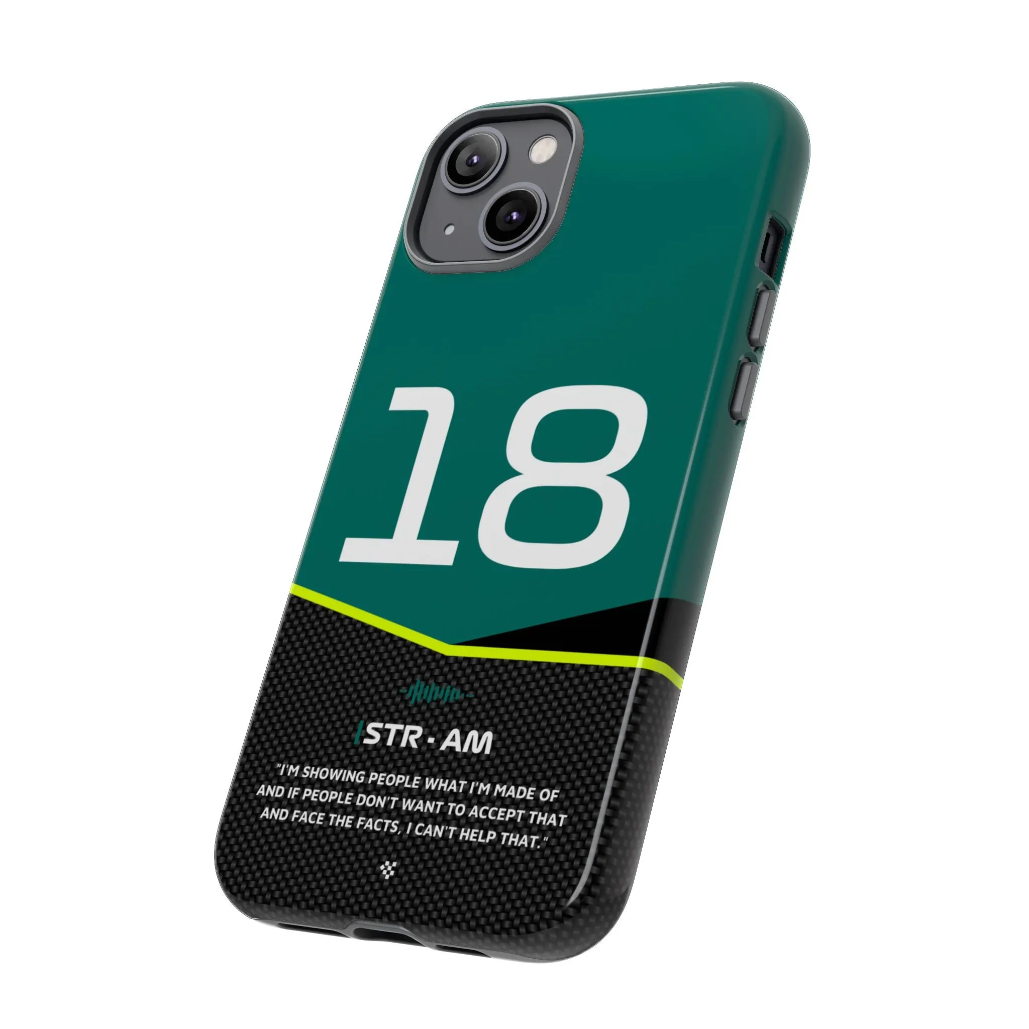 Lance Stroll F1 Car Phone Case 2024