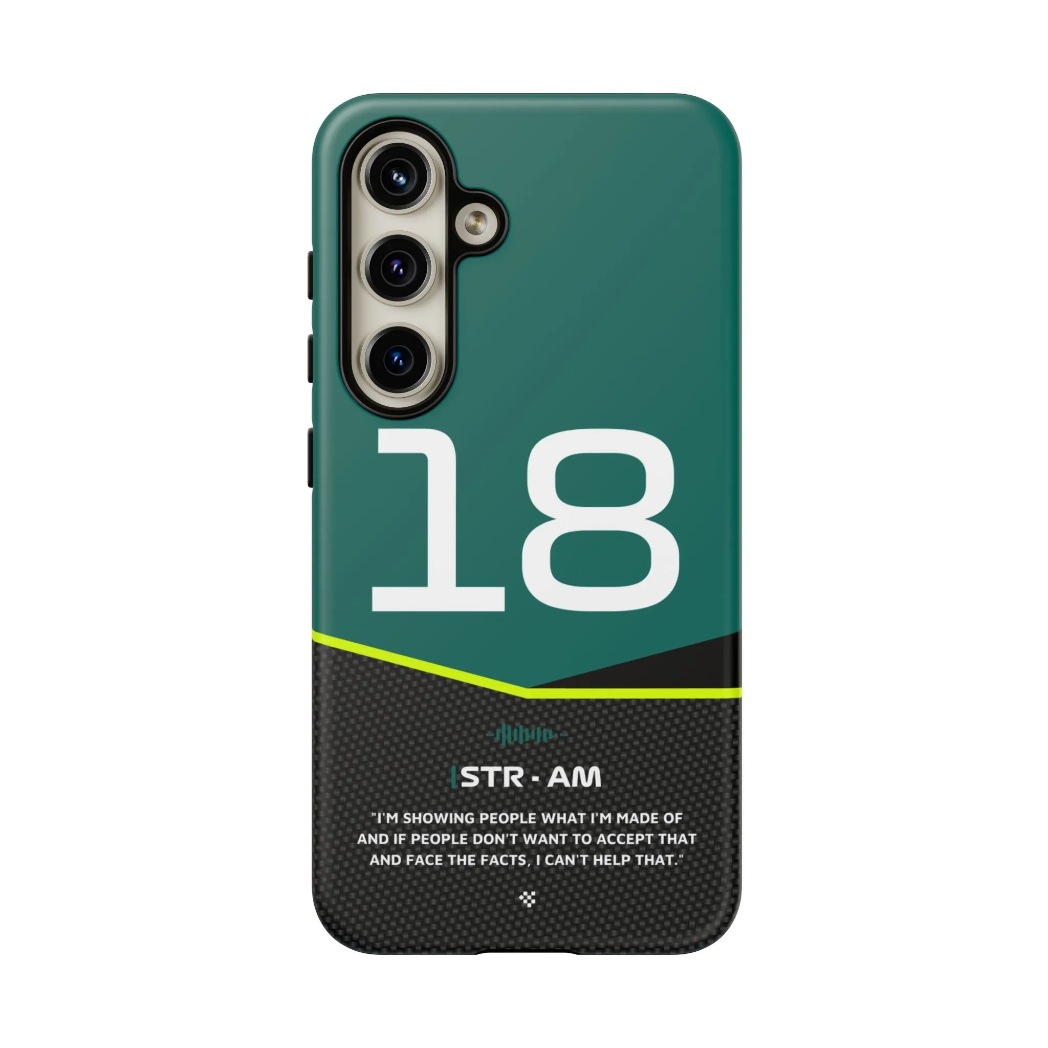 Lance Stroll F1 Car Phone Case 2024