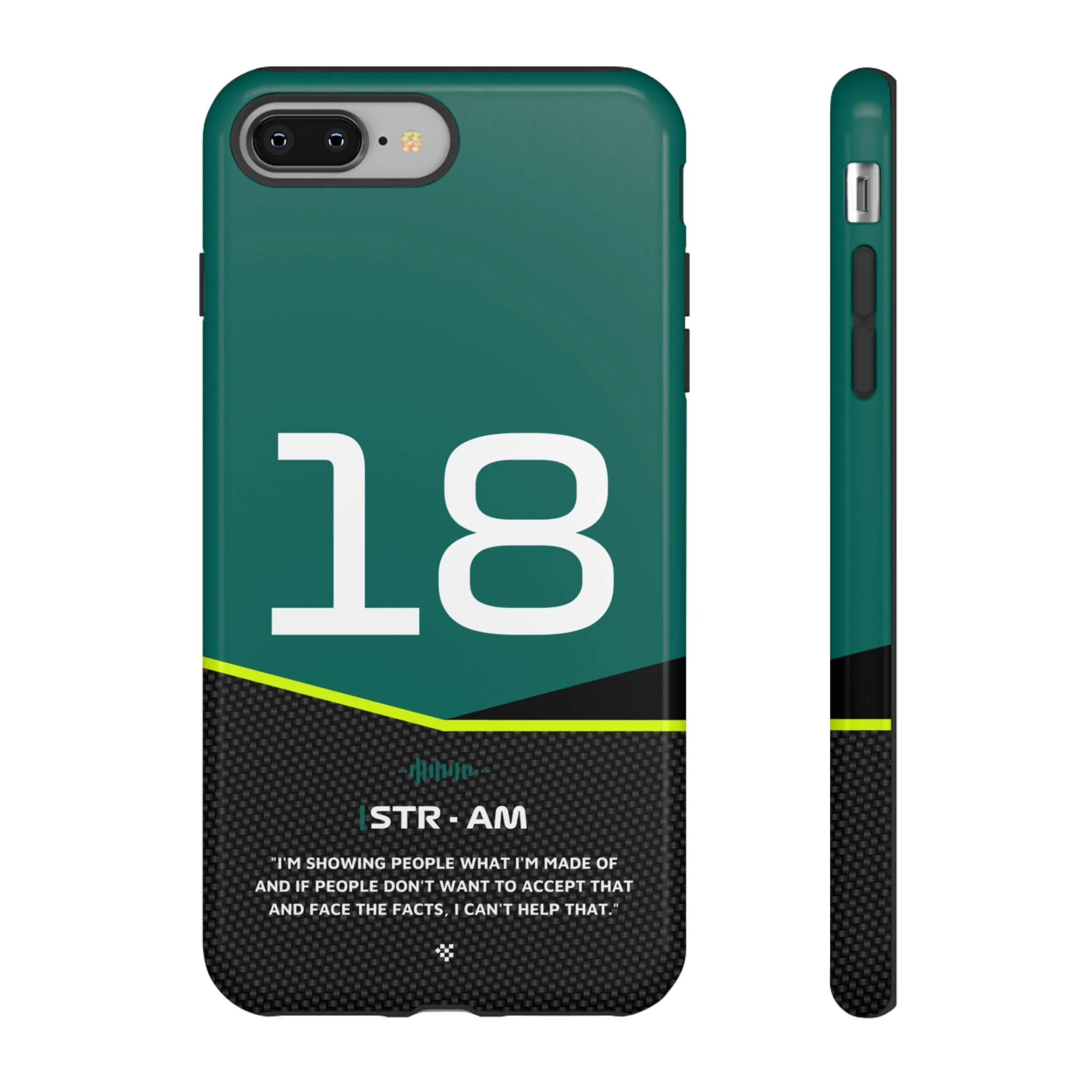 Lance Stroll F1 Car Phone Case 2024