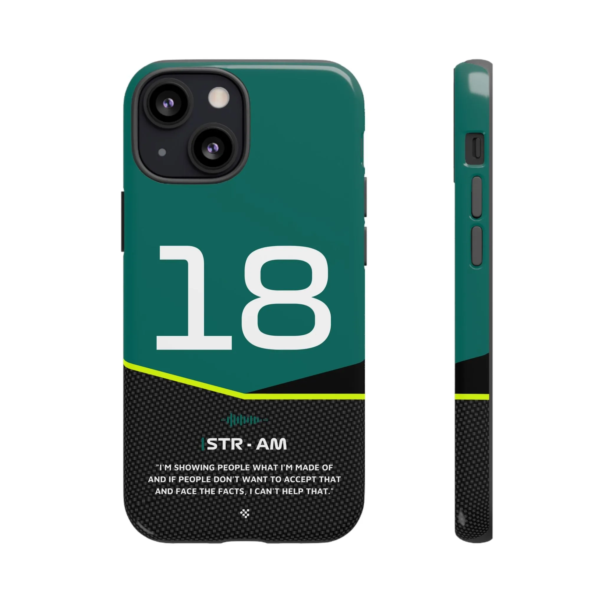 Lance Stroll F1 Car Phone Case 2024