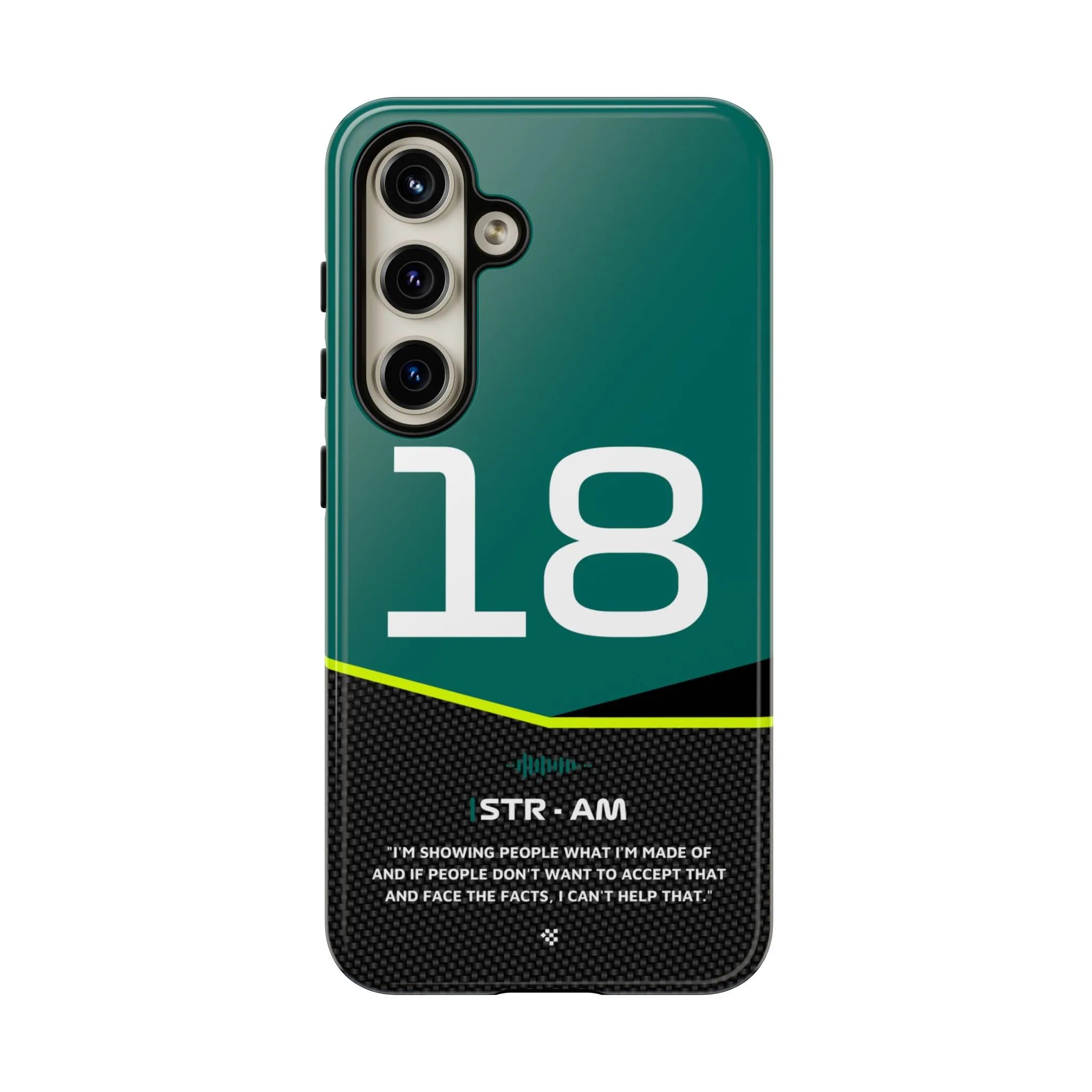 Lance Stroll F1 Car Phone Case 2024