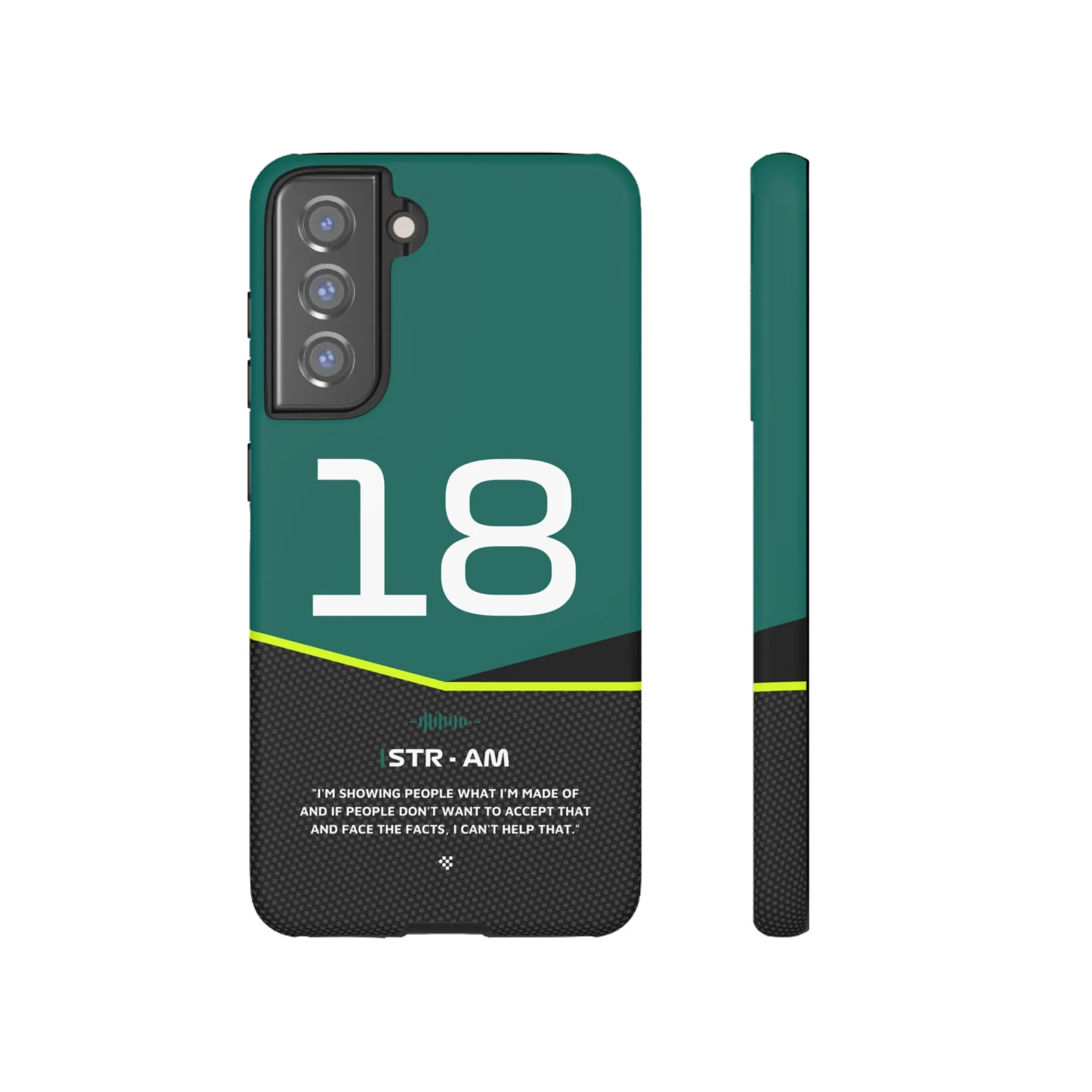 Lance Stroll F1 Car Phone Case 2024