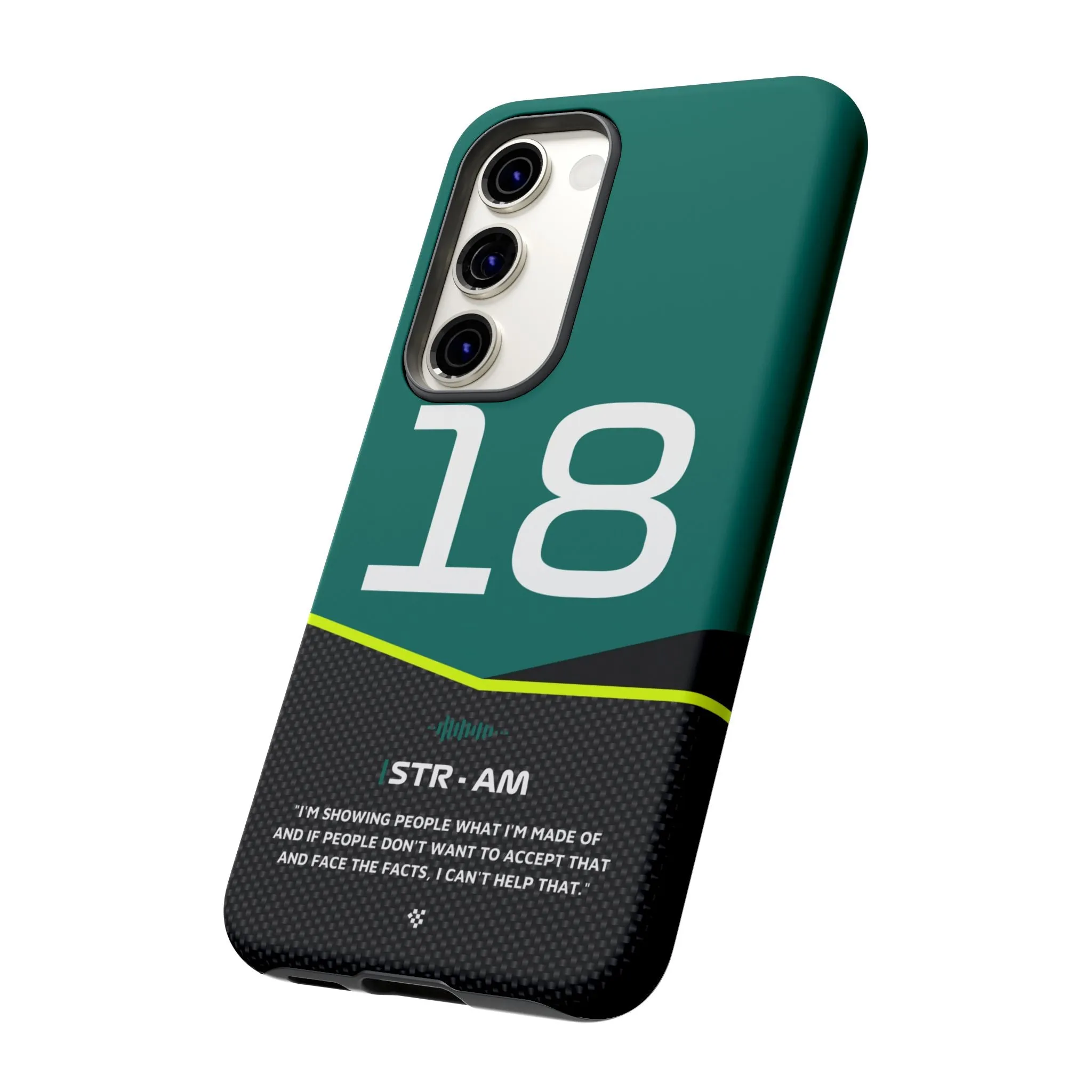 Lance Stroll F1 Car Phone Case 2024