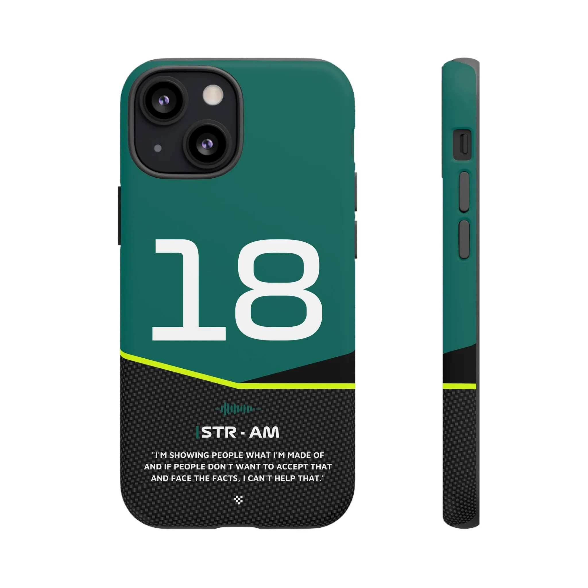 Lance Stroll F1 Car Phone Case 2024