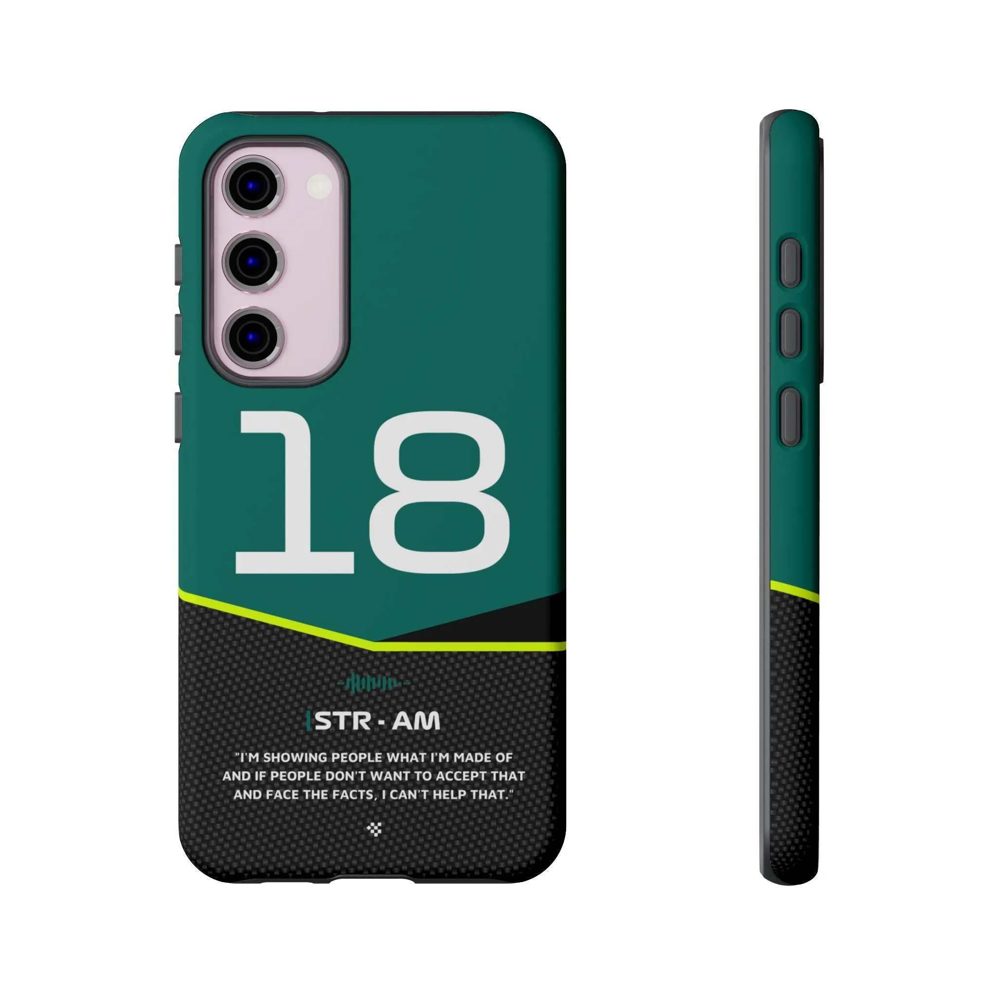 Lance Stroll F1 Car Phone Case 2024