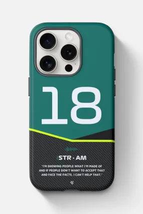 Lance Stroll F1 Car Phone Case 2024