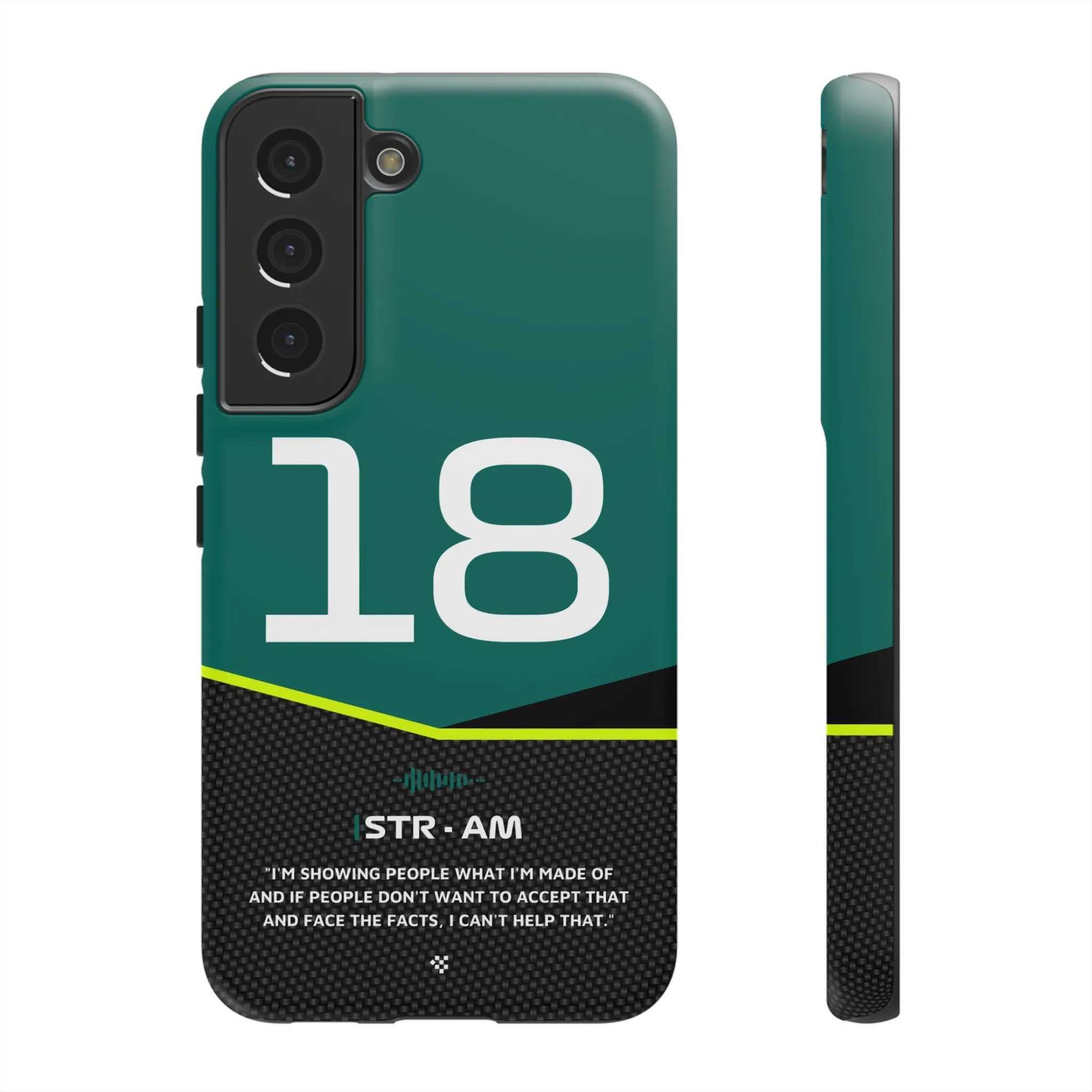 Lance Stroll F1 Car Phone Case 2024