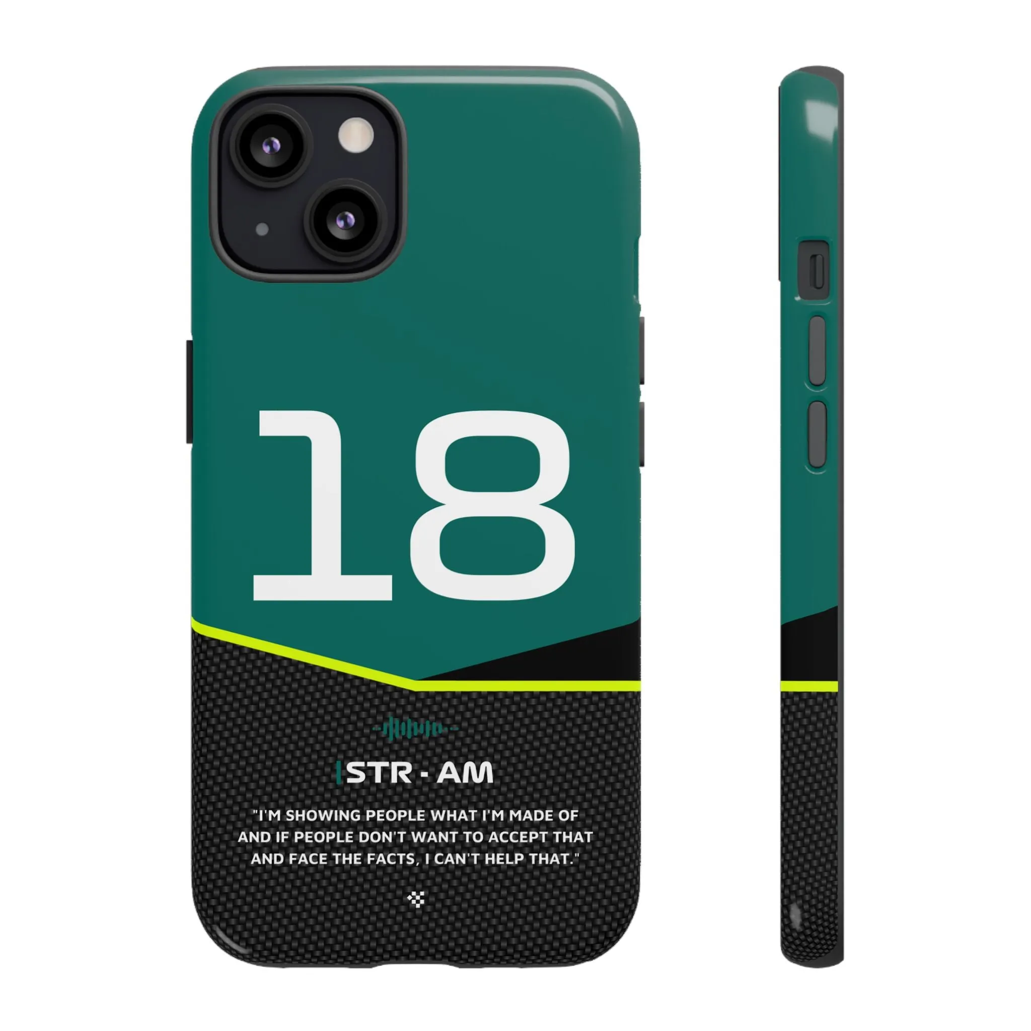 Lance Stroll F1 Car Phone Case 2024